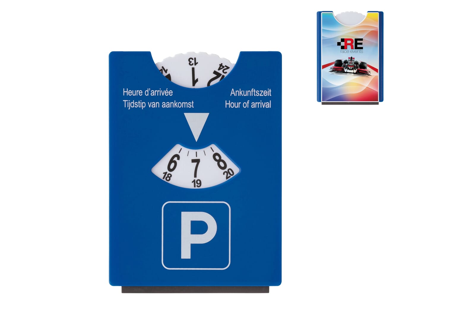 Parkeerschijf 2-in-1 Europa Blauw