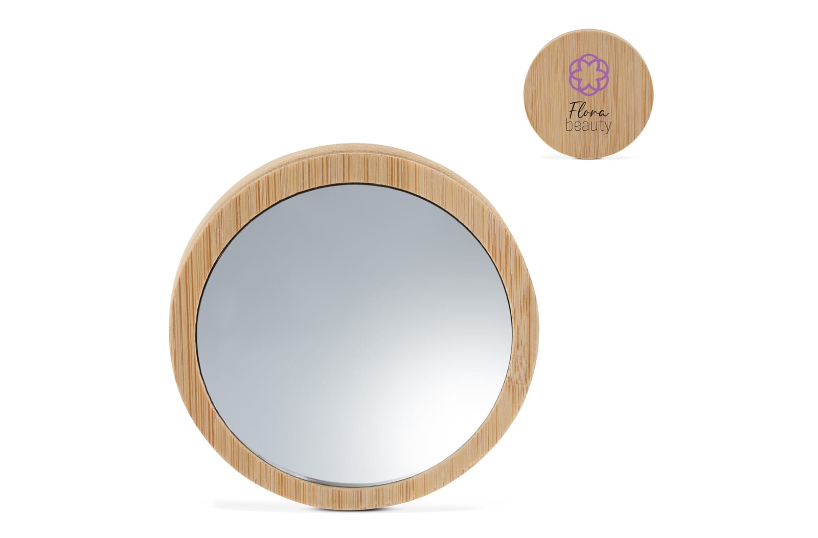 Bamboe spiegel Hout