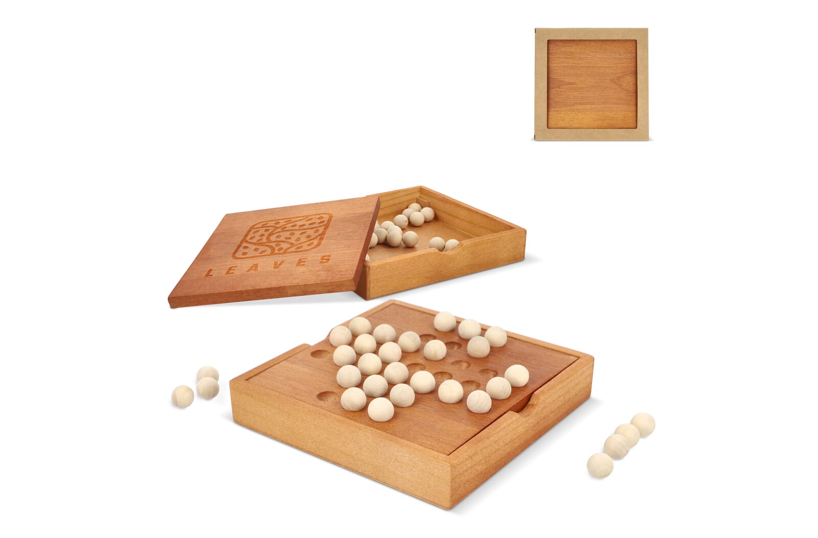 Knikkersolitaire spel Natuur