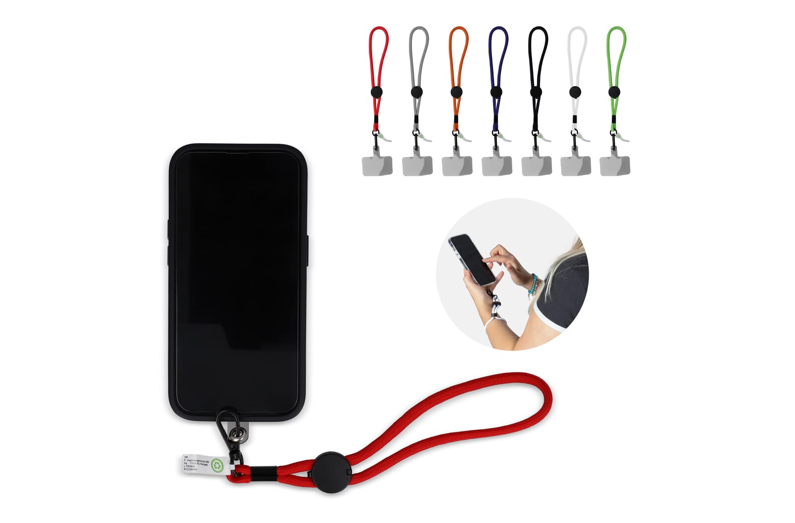Pols Telefoon Riem Wit