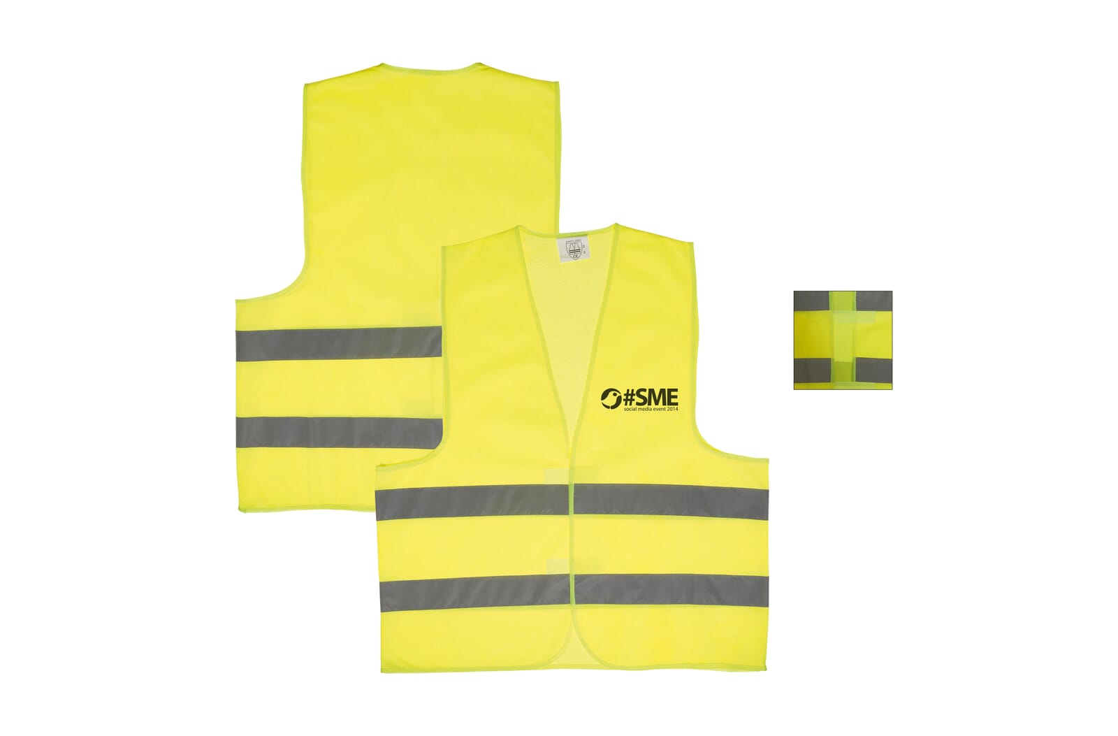 Veiligheidsvest volwassenen Geel