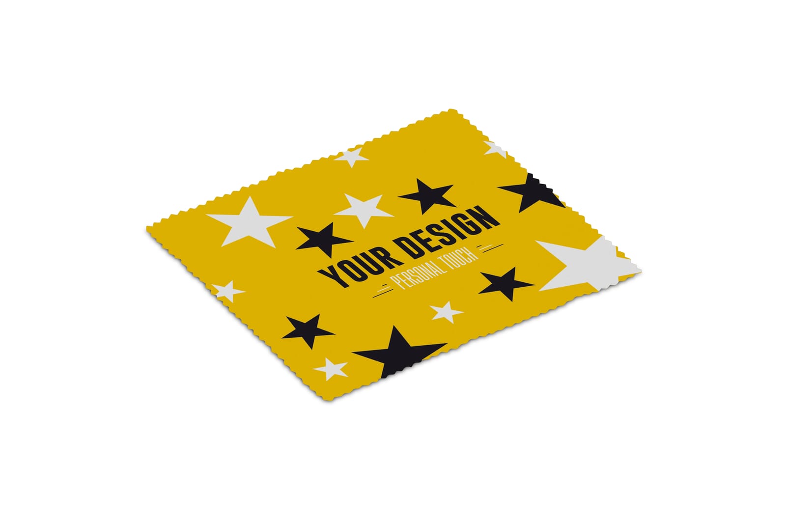 Smartphone schoonmaakdoekje met antibacteriële bestanddelen 15 x 18 cm Wit/transparant