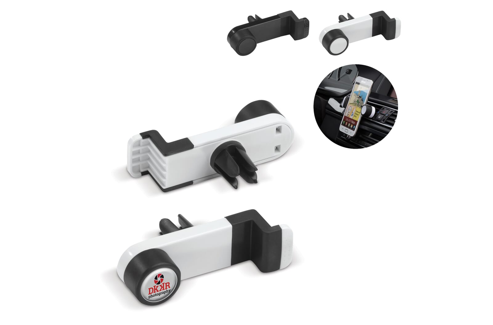 Smartphonehouder auto Zwart
