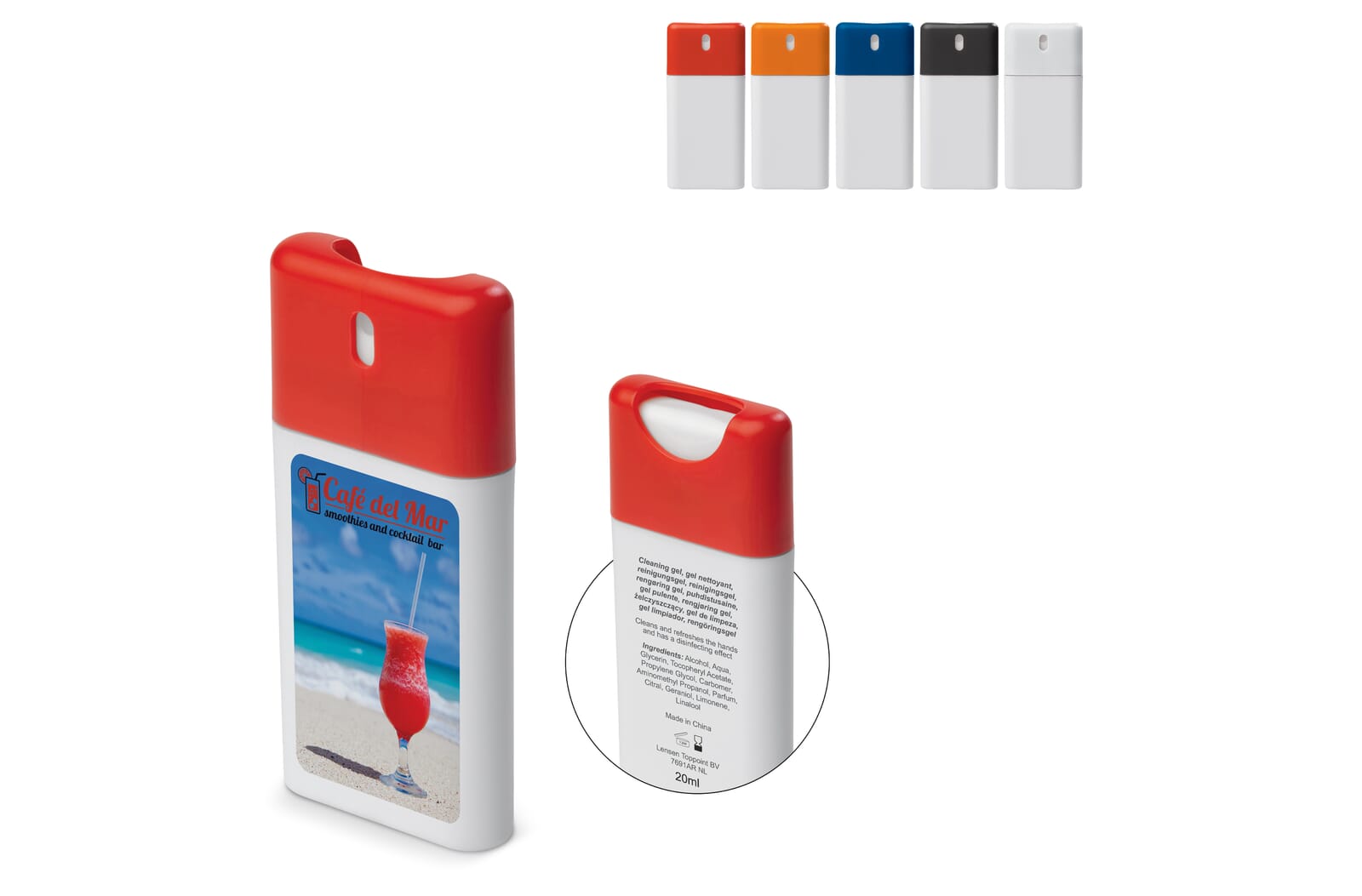 Reinigende handspray 20ml Wit / Wit