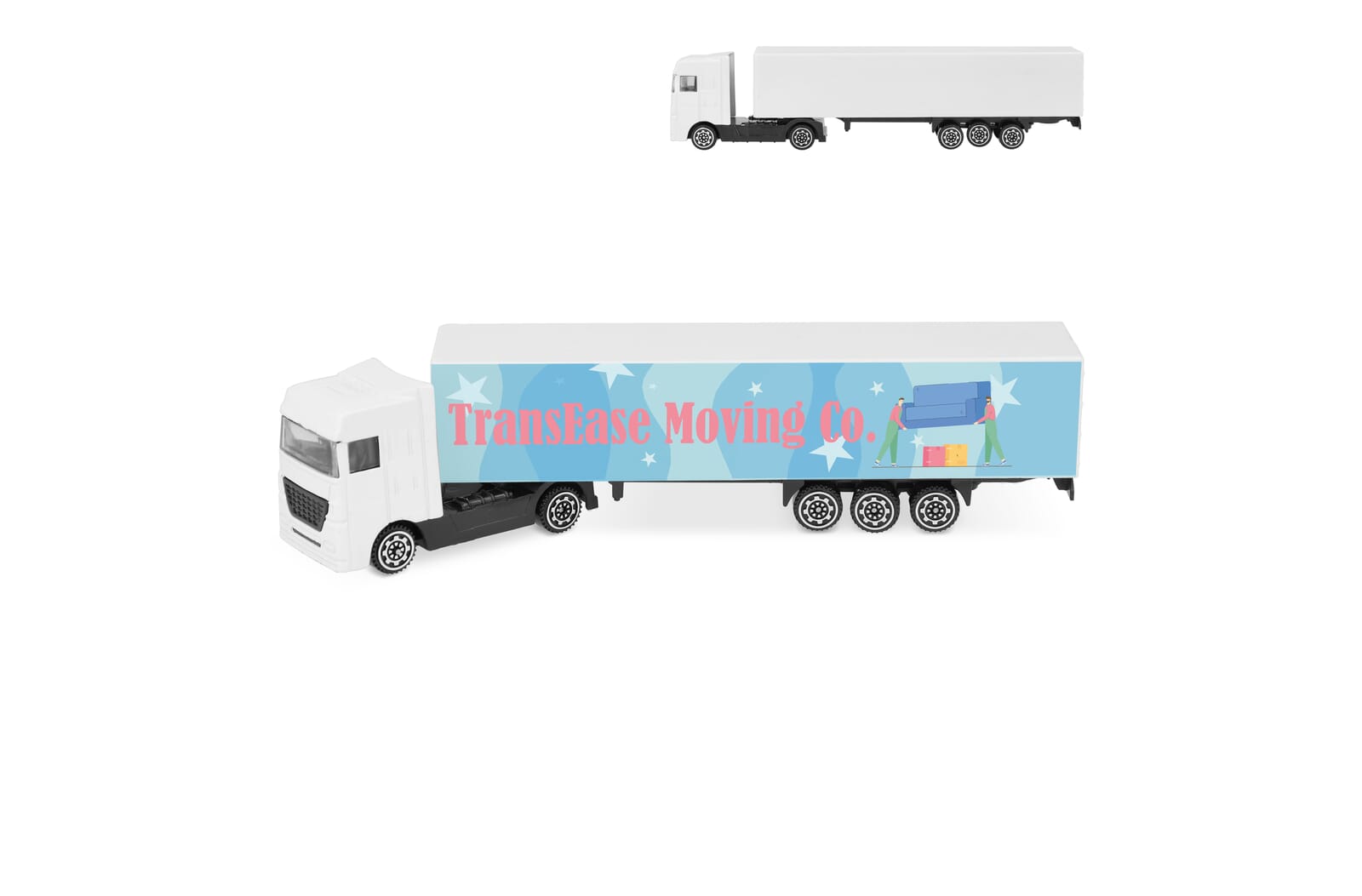 Truck mini Wit