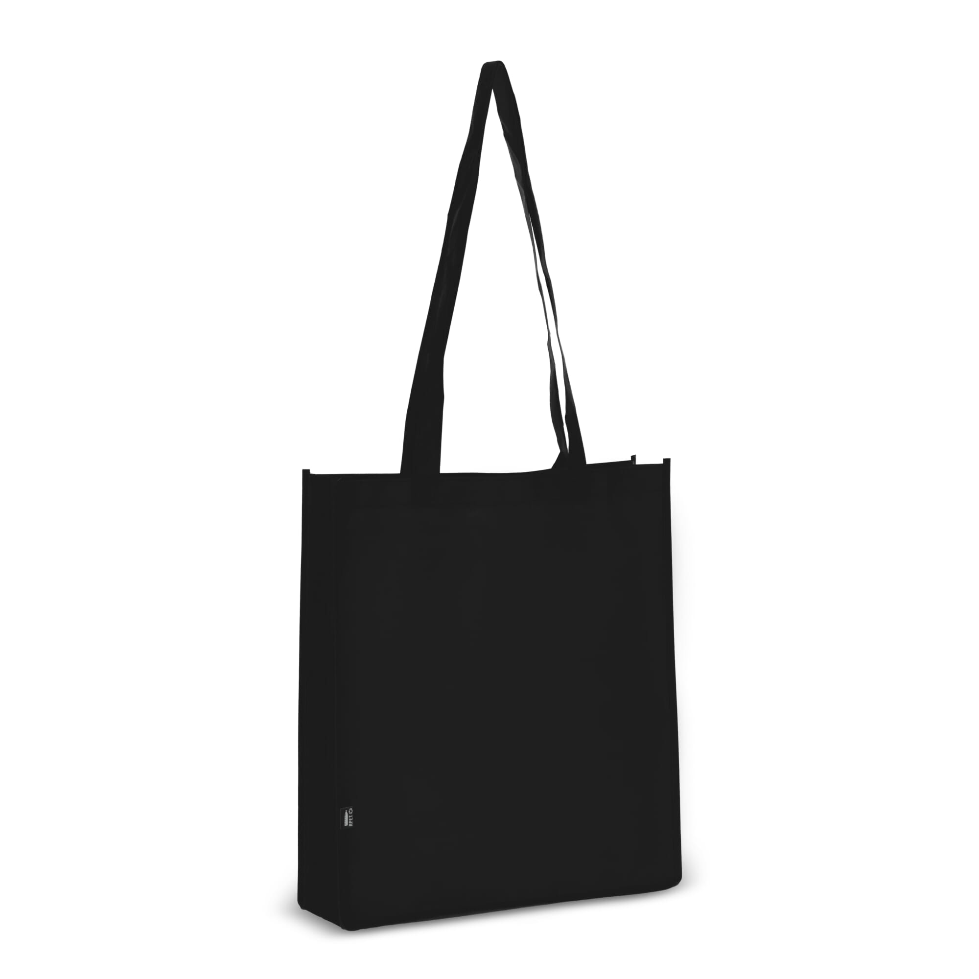 R-PET Draagtas non-woven 38 x 9 x 42cm 75g/m²