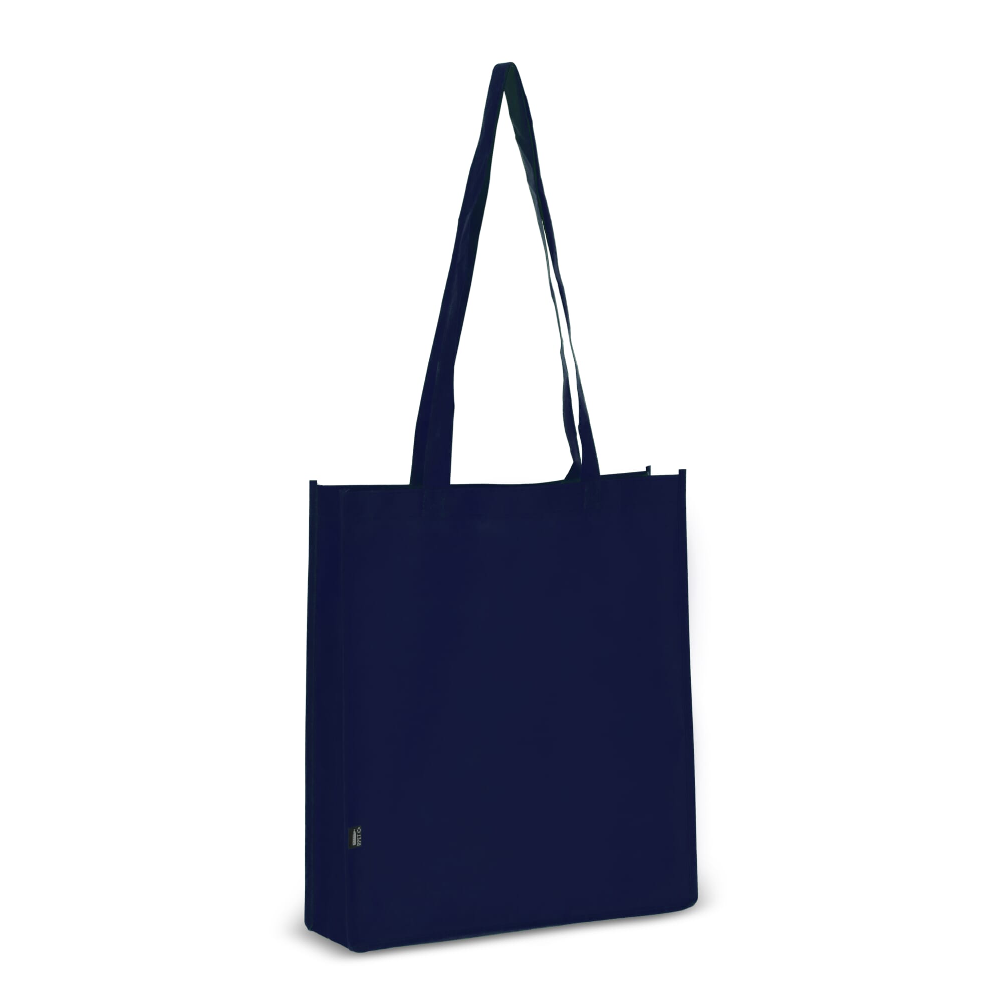 R-PET Draagtas non-woven 38 x 9 x 42cm 75g/m²