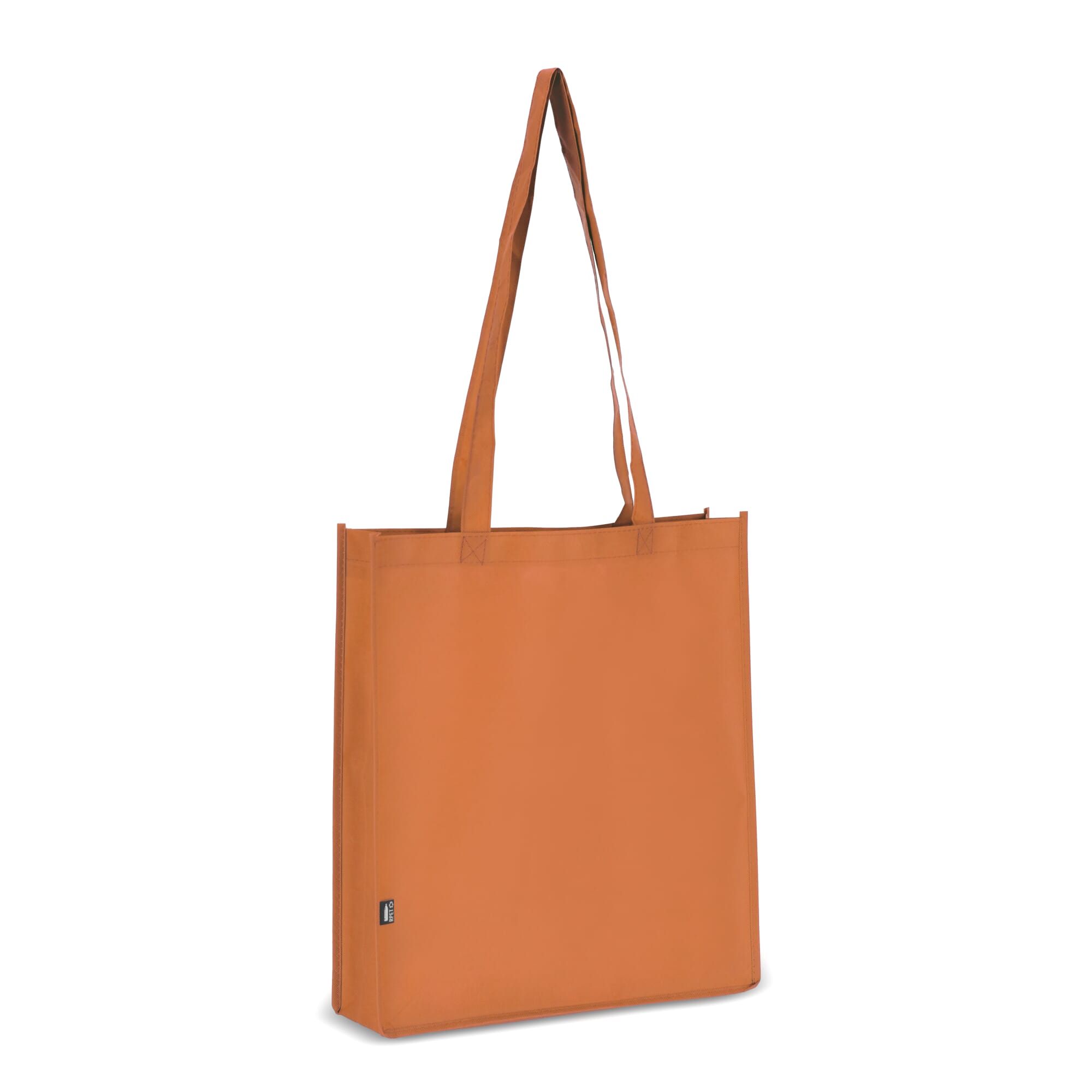 R-PET Draagtas non-woven 38 x 9 x 42cm 75g/m²