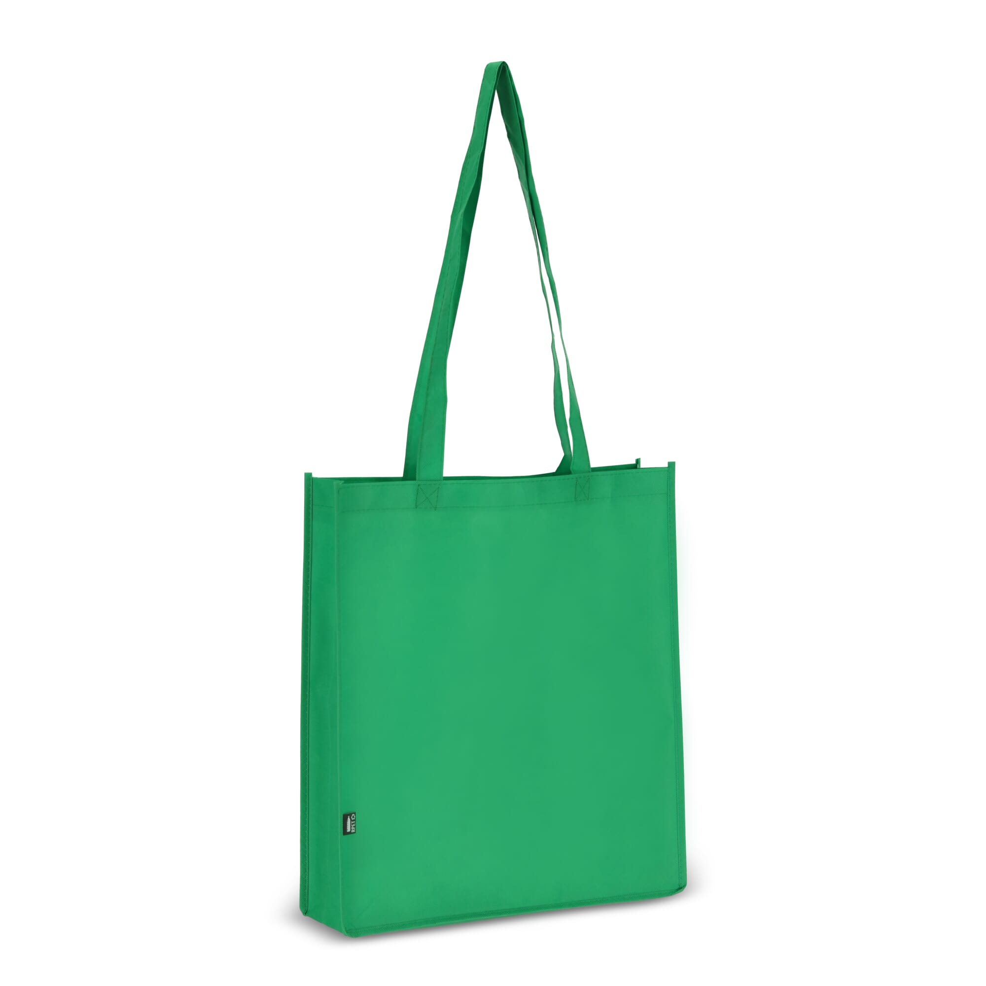 R-PET Draagtas non-woven 38 x 9 x 42cm 75g/m²