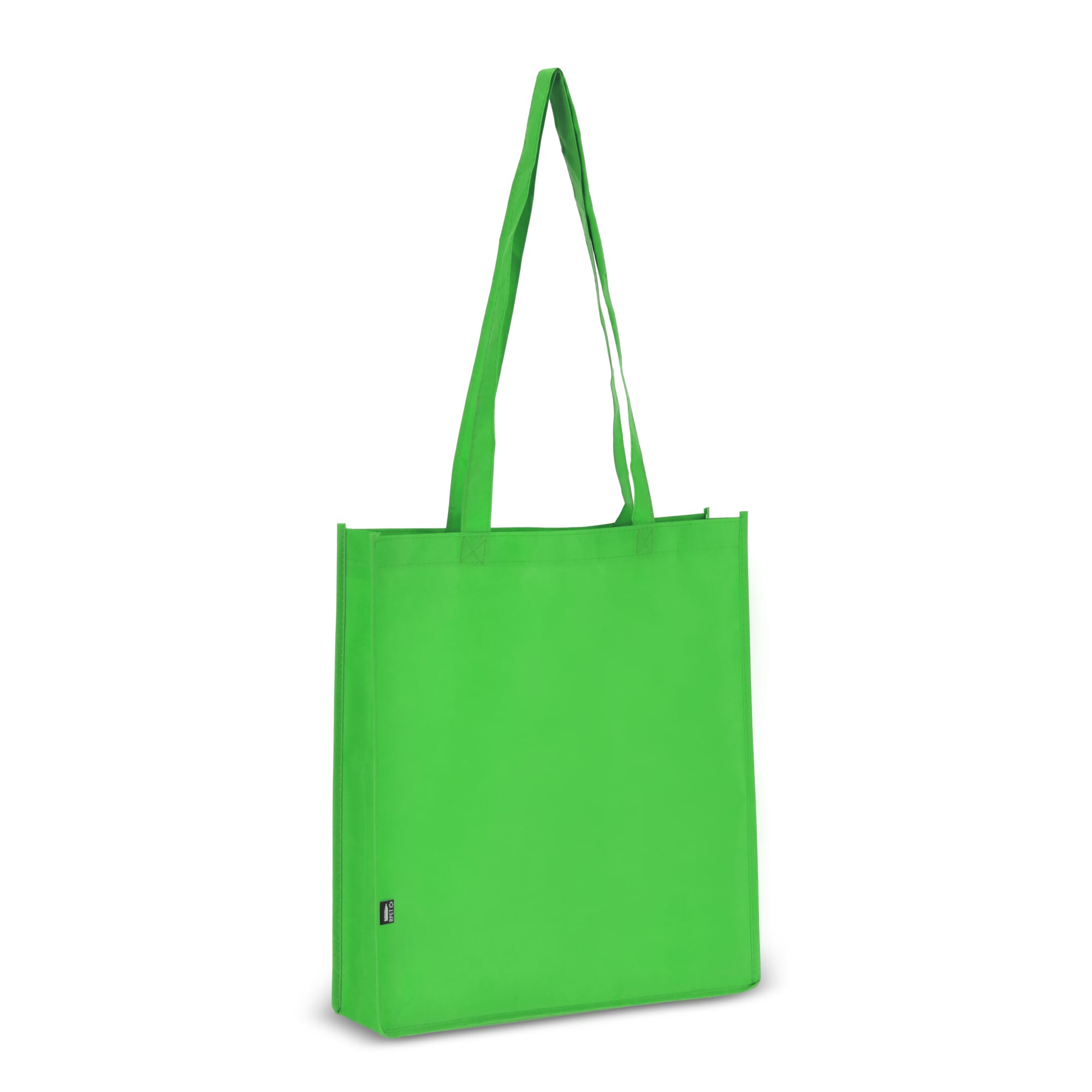 R-PET Draagtas non-woven 38 x 9 x 42cm 75g/m²