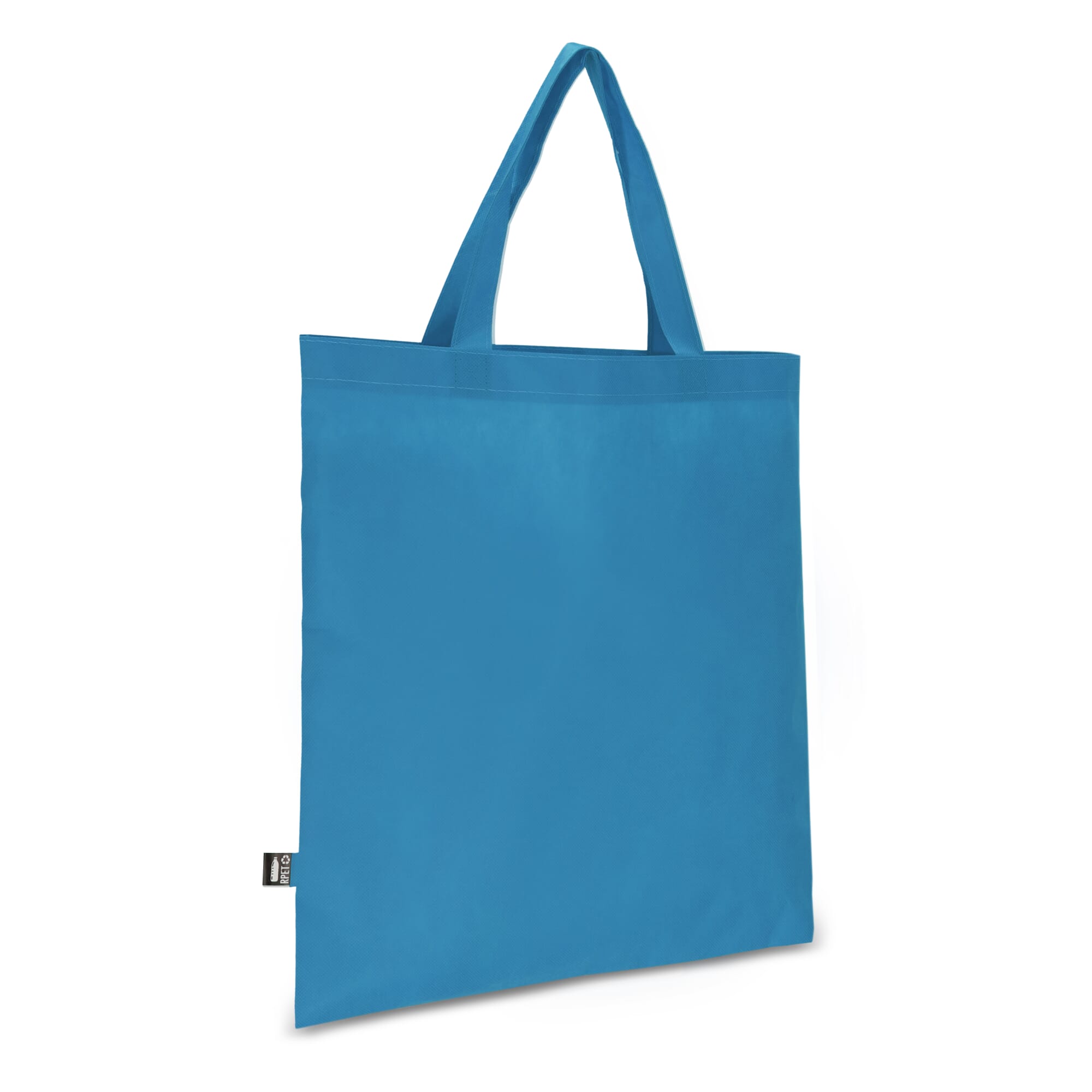 R-PET Draagtas non-woven korte handvatten 38 x 42cm 75g/m²
