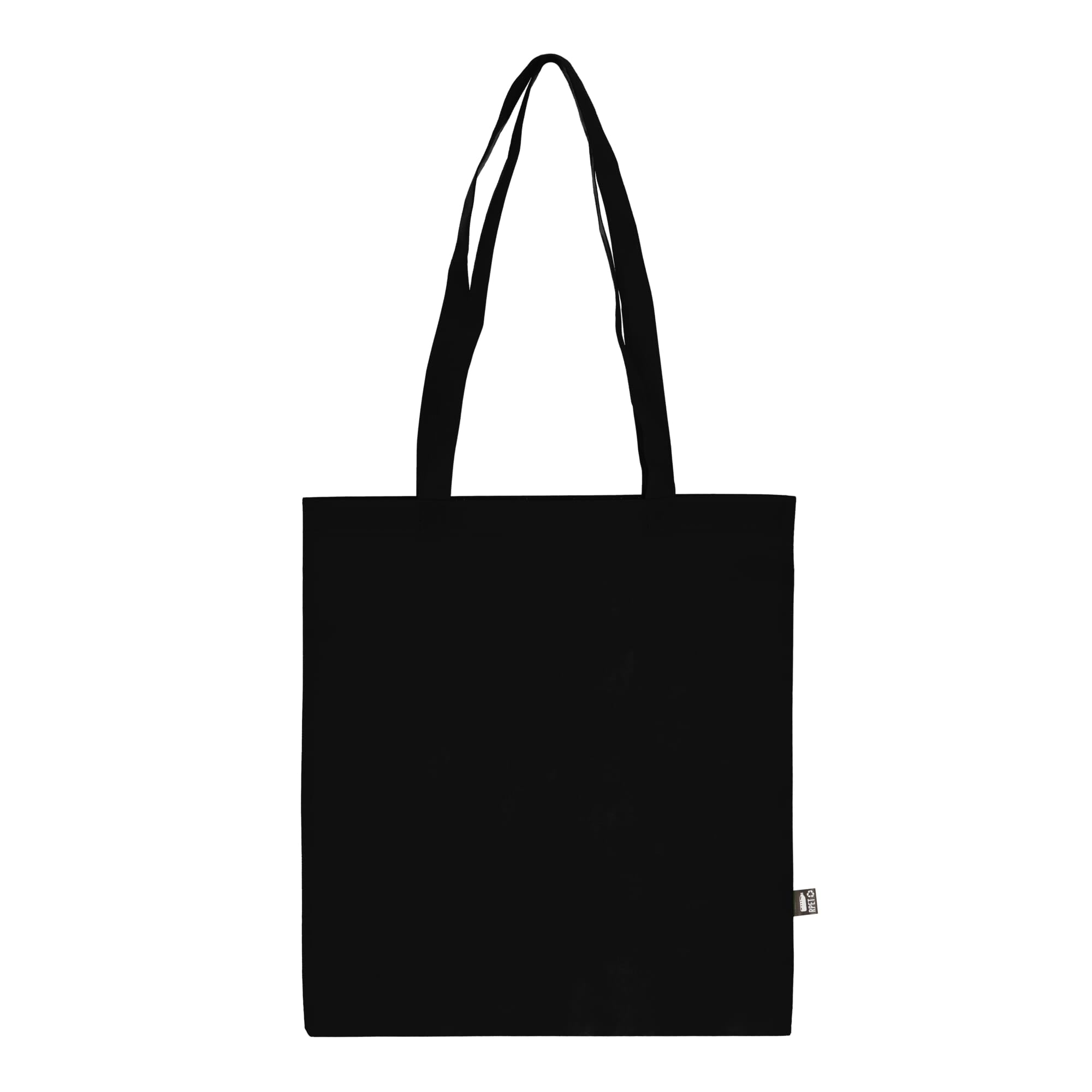 R-PET Draagtas non-woven lange handvatten 38 x 42cm 75g/m²