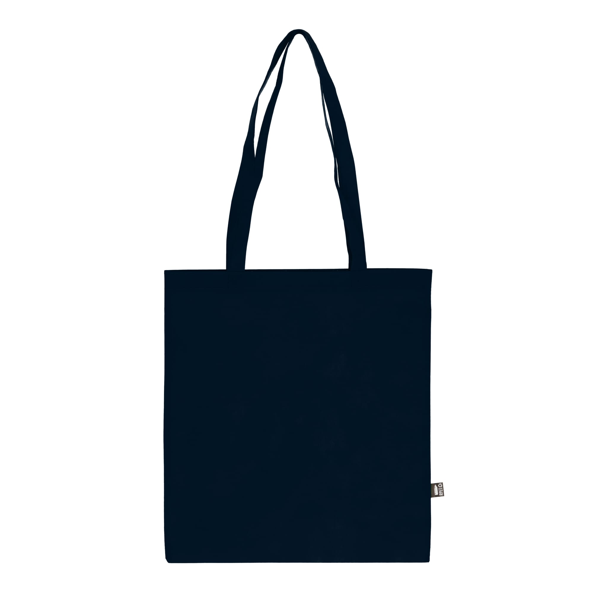 R-PET Draagtas non-woven lange handvatten 38 x 42cm 75g/m²