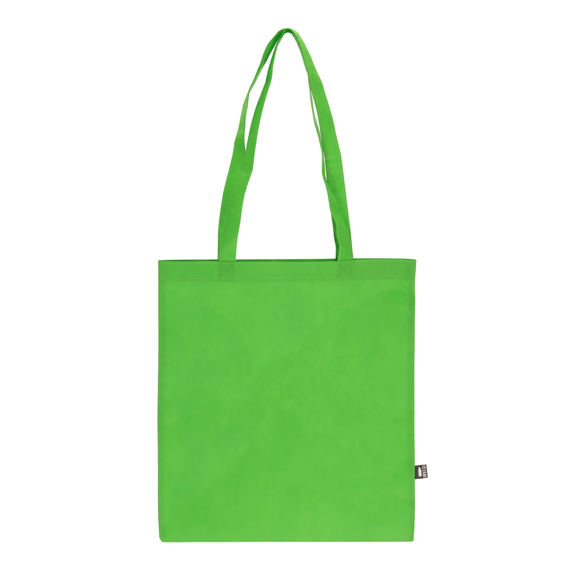 R-PET Draagtas non-woven lange handvatten 38 x 42cm 75g/m²
