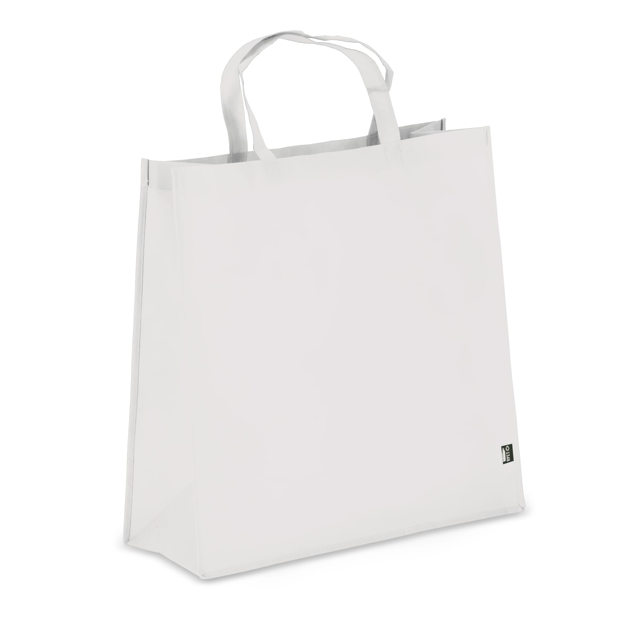 R-PET Draagtas non-woven 45 x 18 x 45cm 75g/m²