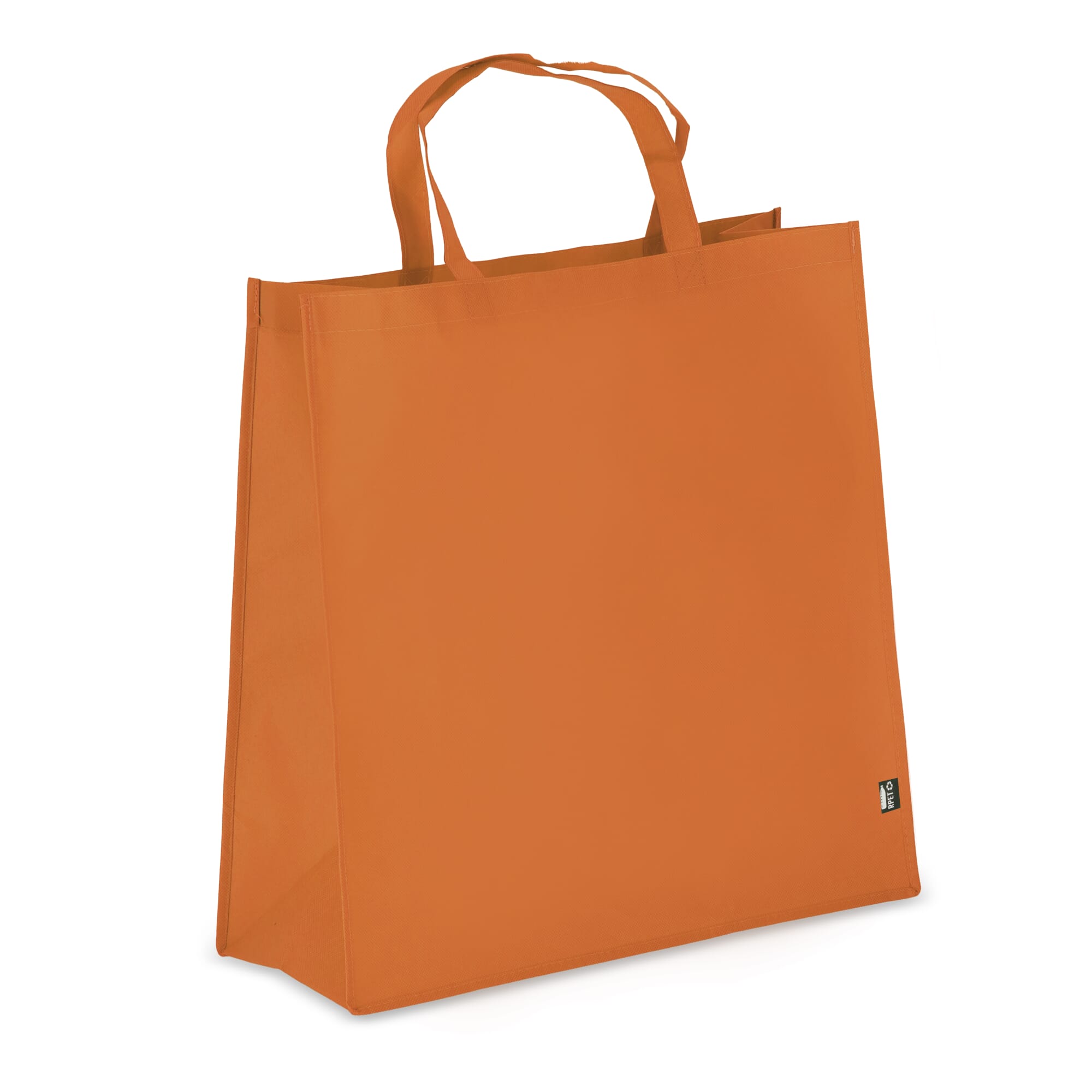 R-PET Draagtas non-woven 45 x 18 x 45cm 75g/m²
