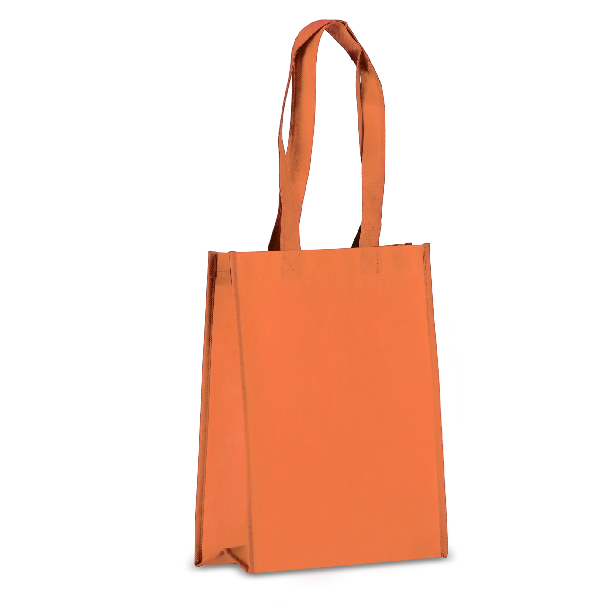 R-PET Draagtas gelamineerd non-woven 24 x 11 x 30cm 105g/m²