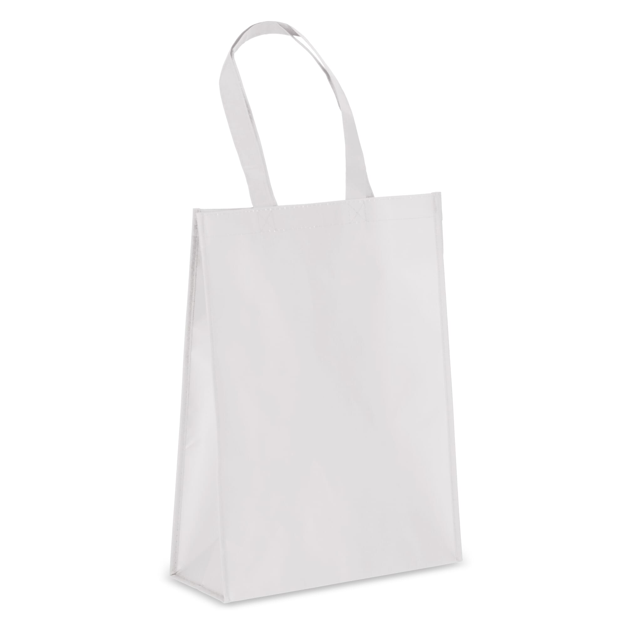 R-PET Draagtas gelamineerd non-woven 30 x 12 x 40cm 105g/m²
