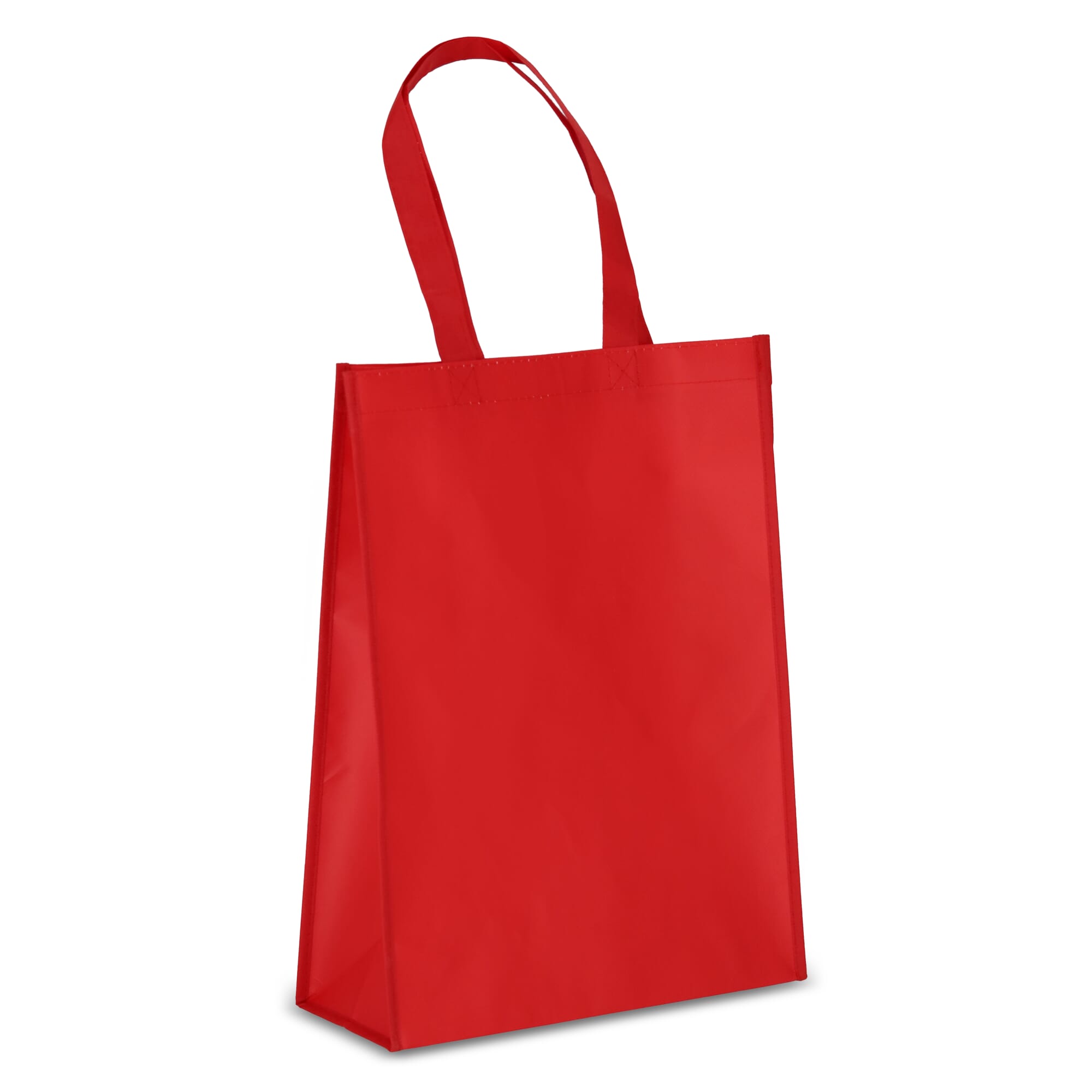 R-PET Draagtas gelamineerd non-woven 30 x 12 x 40cm 105g/m²