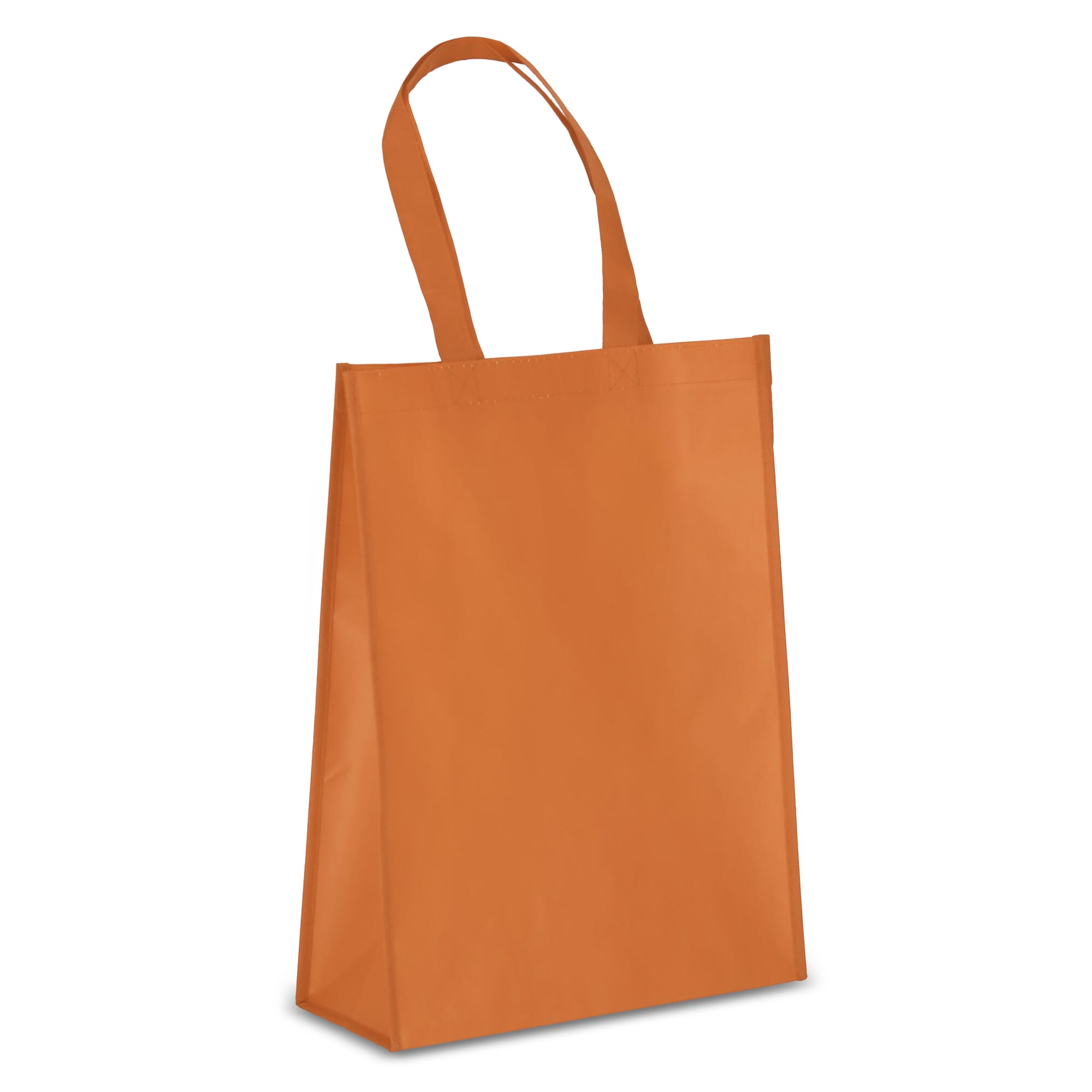 R-PET Draagtas gelamineerd non-woven 30 x 12 x 40cm 105g/m²