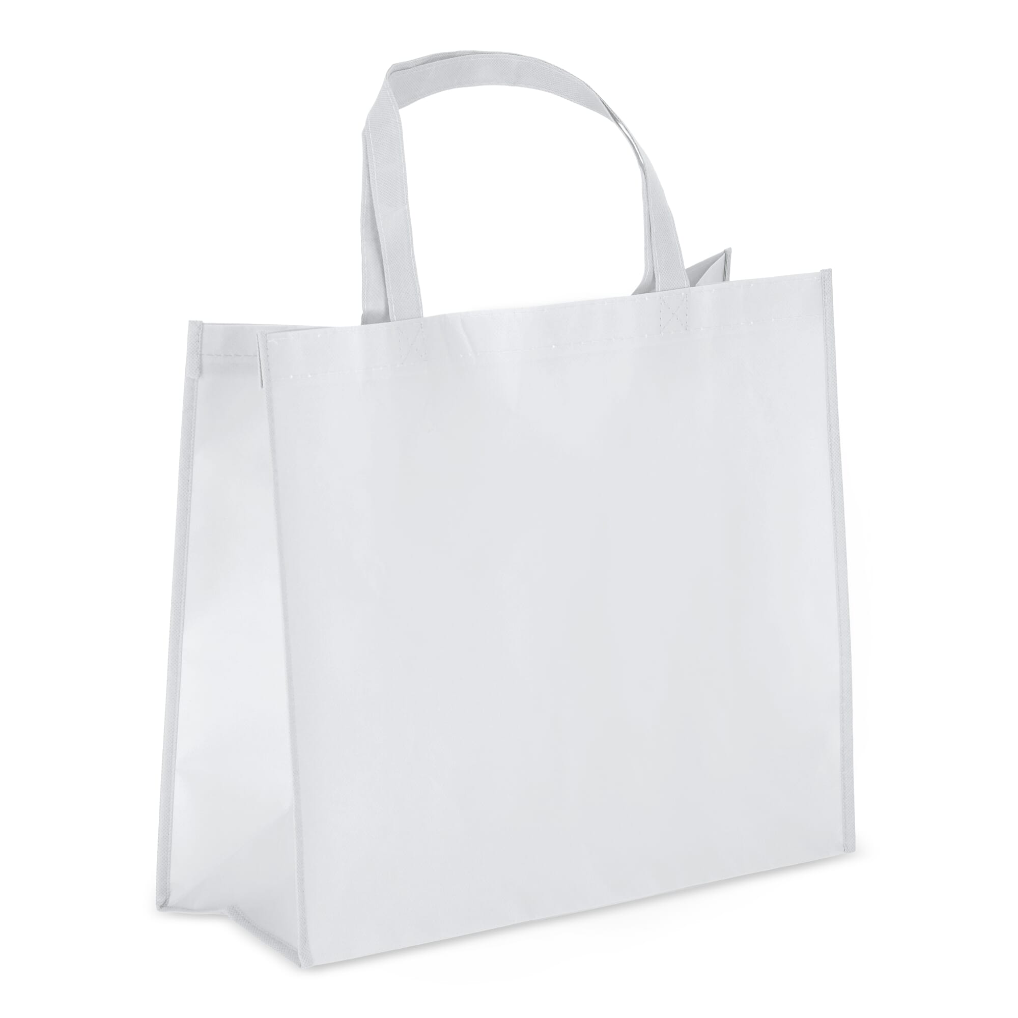R-PET Draagtas gelamineerd non-woven 40 x 16 x 35cm 105g/m²
