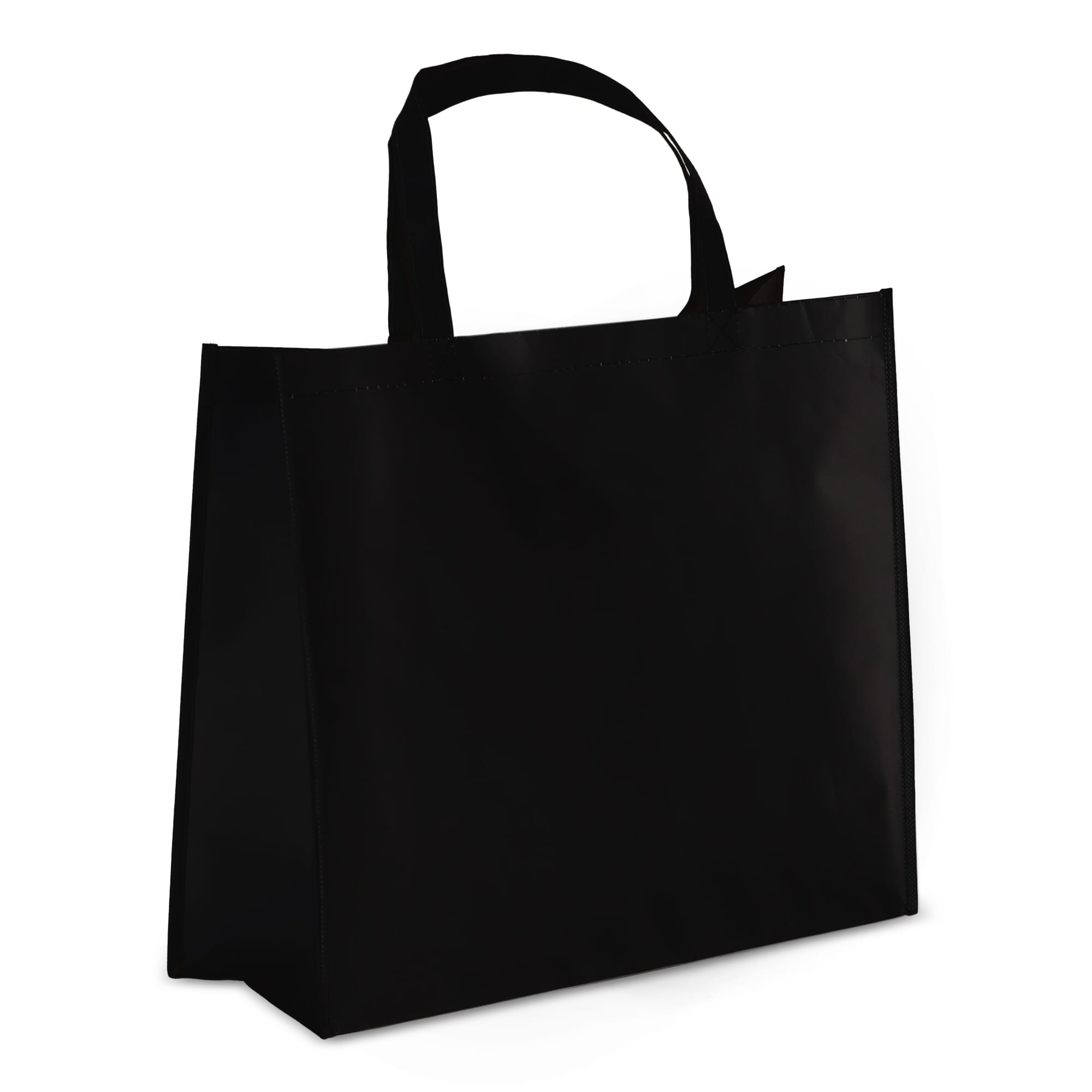R-PET Draagtas gelamineerd non-woven 40 x 16 x 35cm 105g/m²