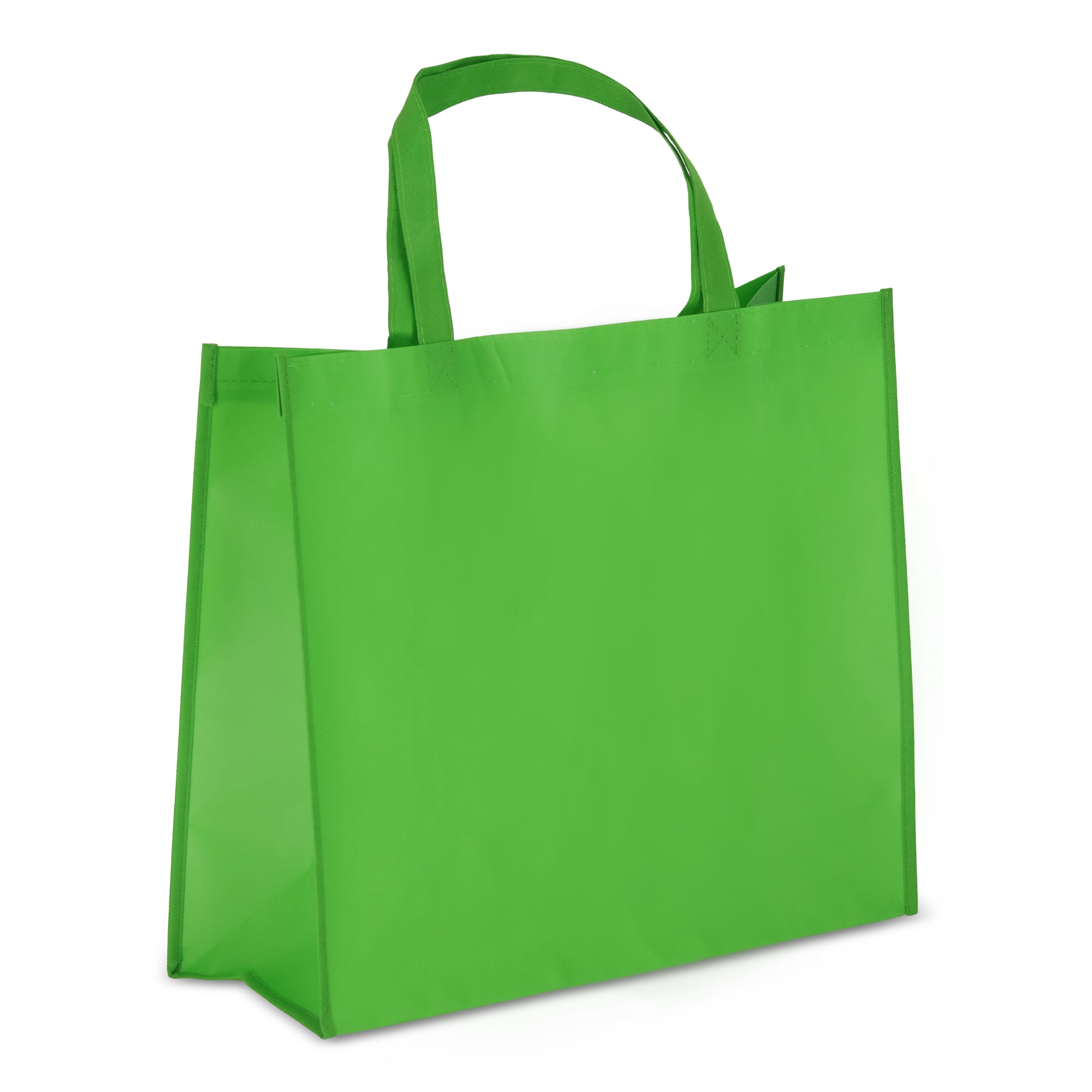 R-PET Draagtas gelamineerd non-woven 40 x 16 x 35cm 105g/m²