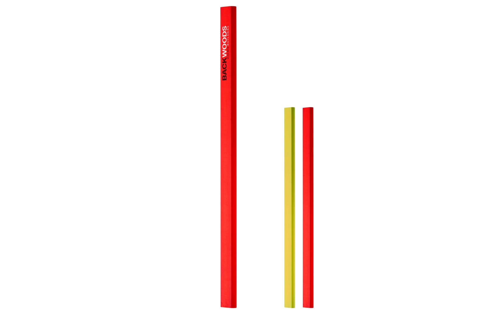 Timmermanspotlood 25cm Rood