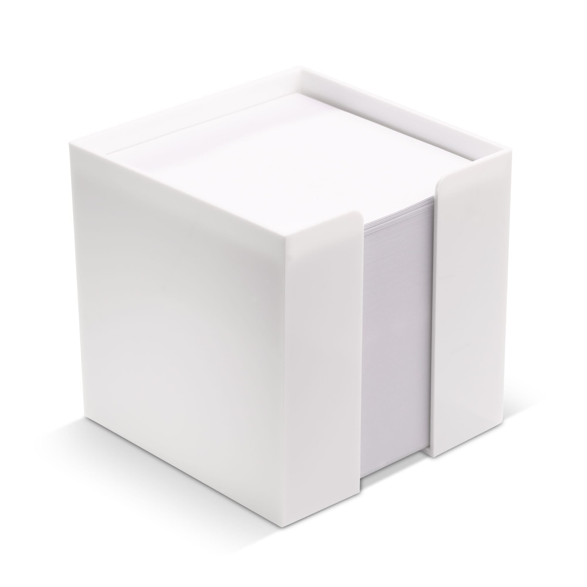 Kubushouder wit papier 10x10x10cm
