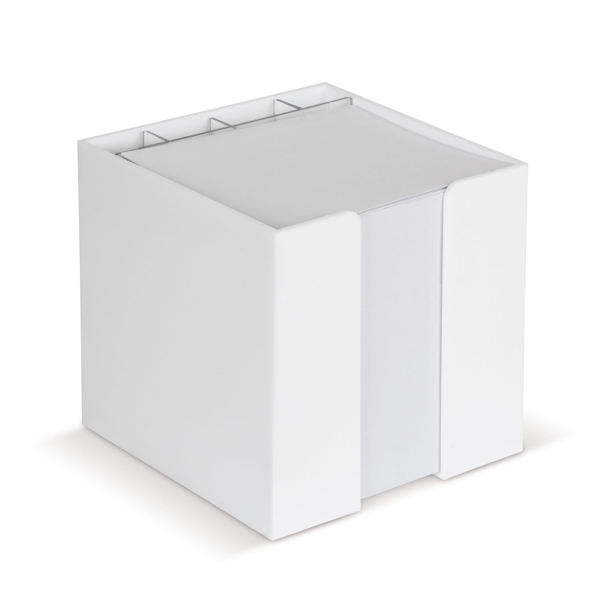 Papierkubus de luxe wit papier 10x10x10cm