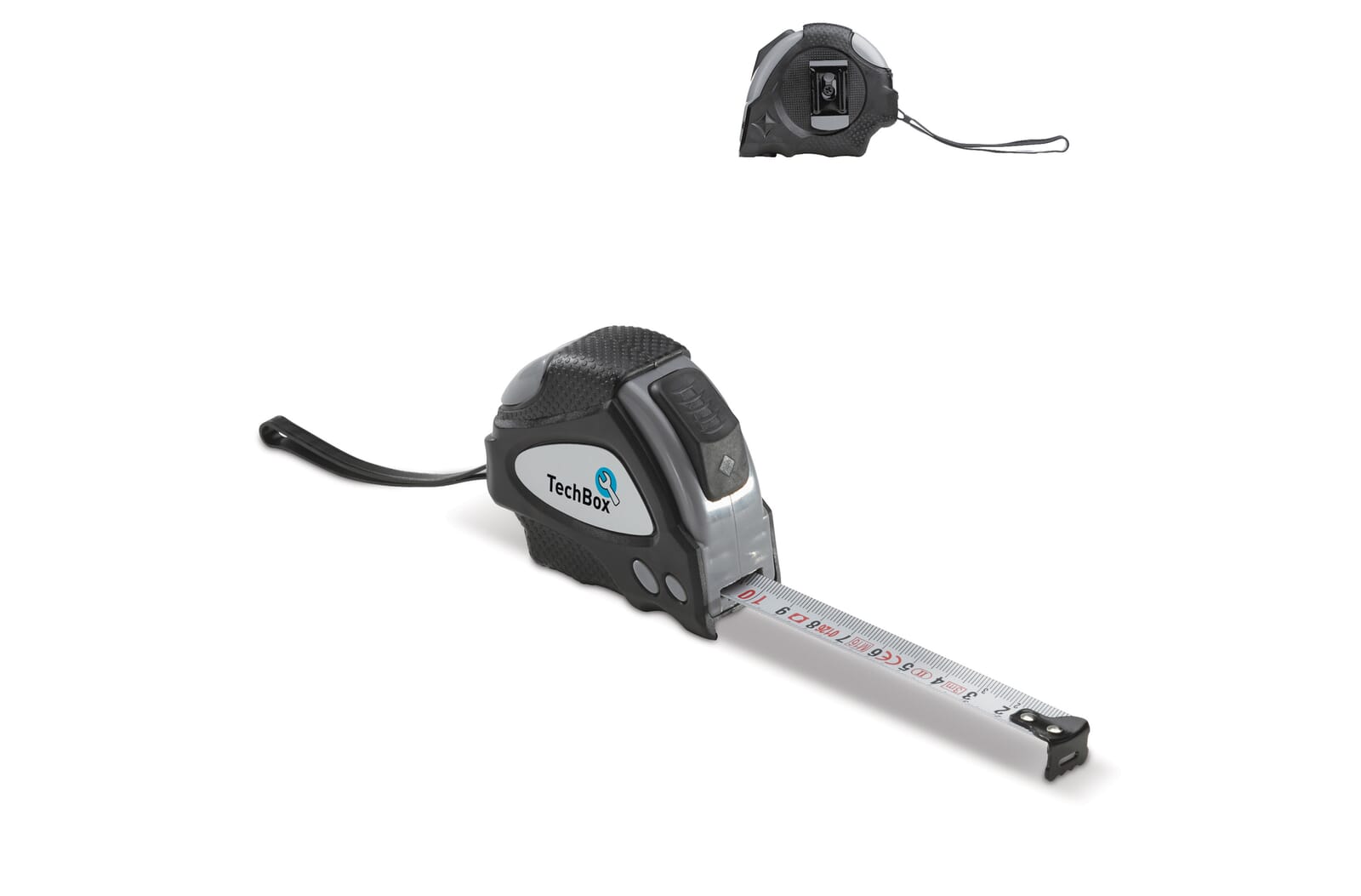 Assist Rolmaat 3 meter Grijs / Zwart