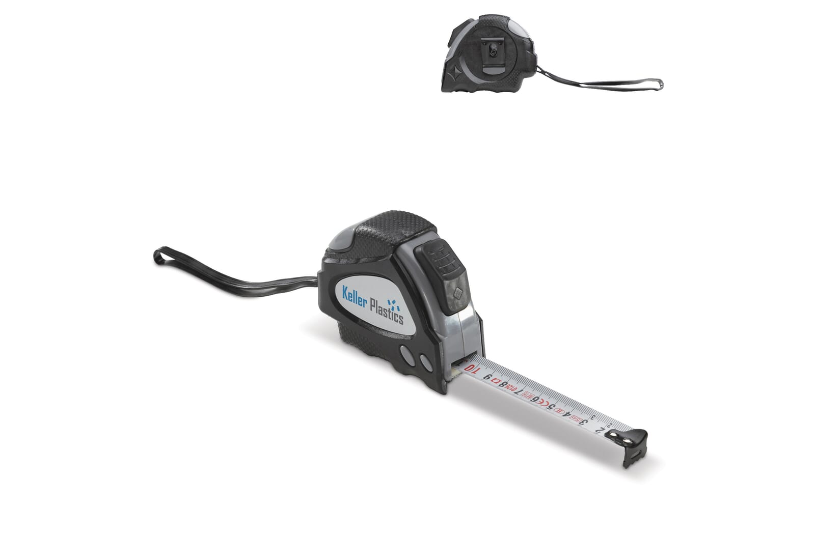 Assist Rolmaat 5 meter Grijs / Zwart