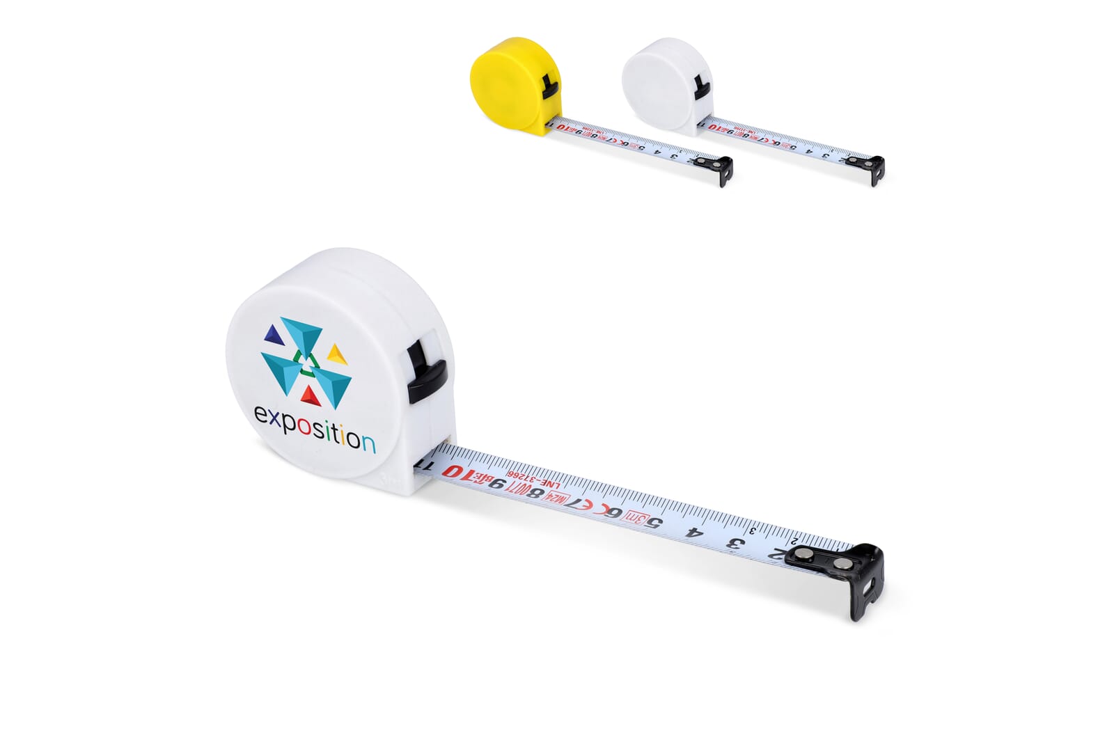 DimensionPro Rolmaat 3 meter Wit