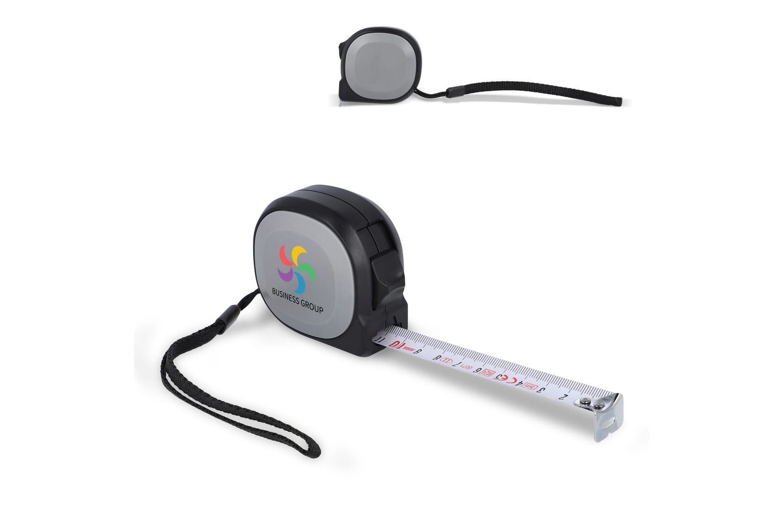 MeasureMate Rolmaat 3 meter Zwart / Grijs