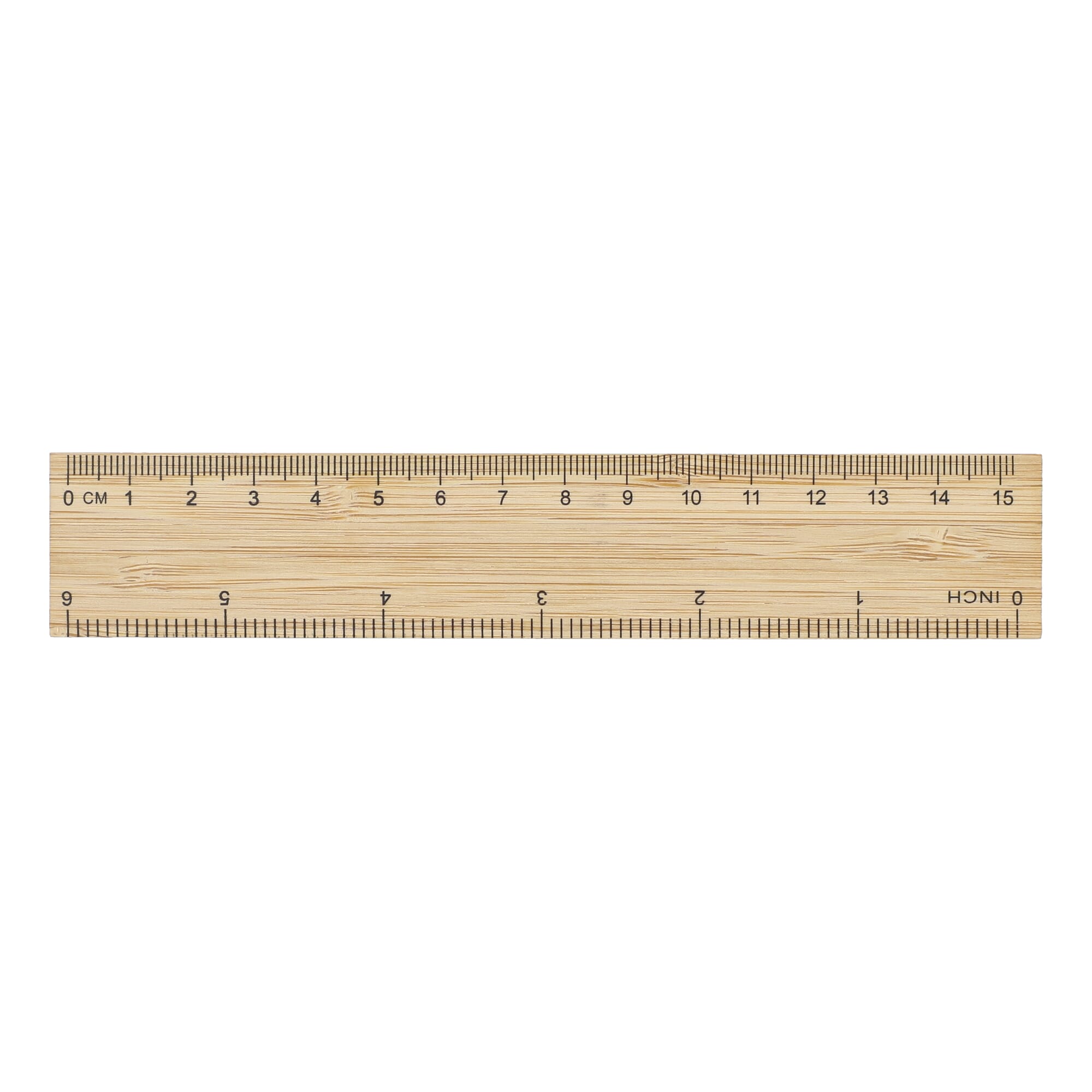 Bamboe liniaal 15cm