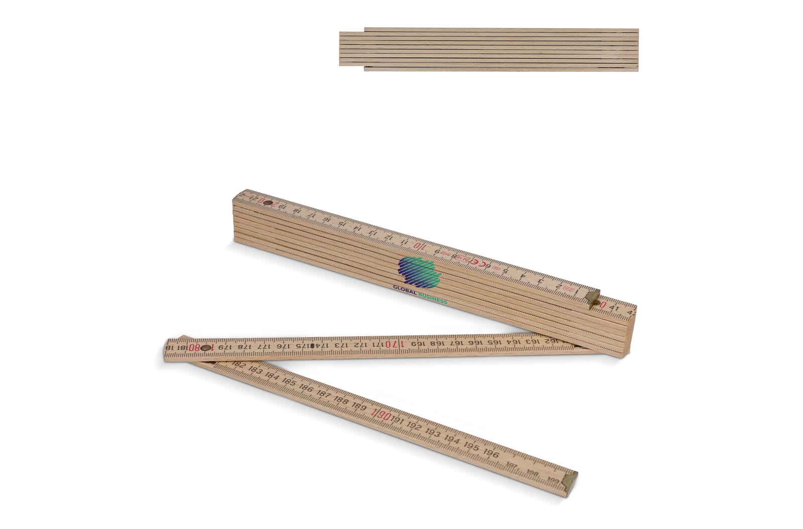 Duimstok hout 2m premium natuurlijk Hout