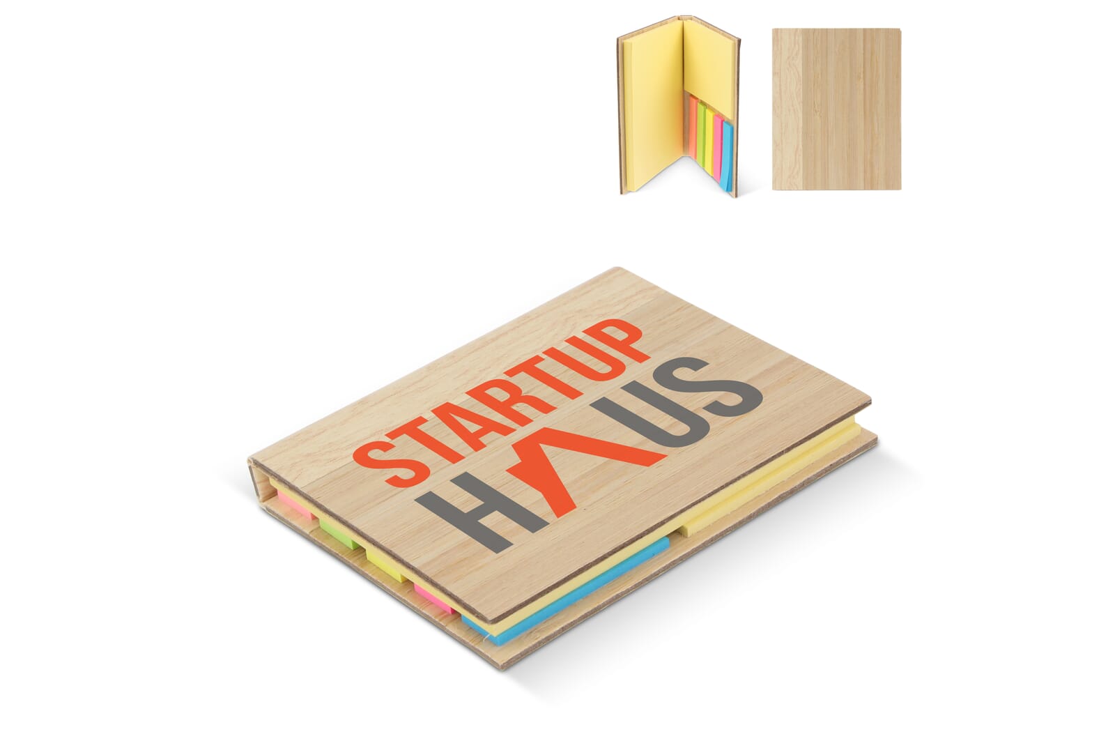 Sticky notes bamboe 3 Natuur