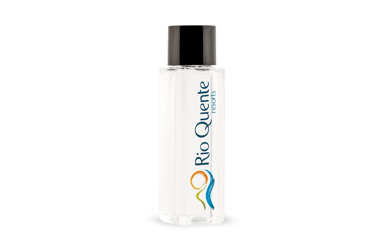 Douchgel en shampoo Made in Europe 50ml Transparant / Zwart