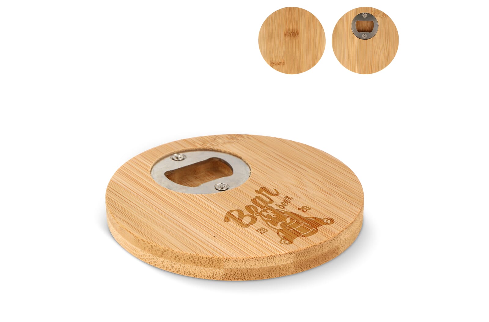 Bamboe onderzetter & flesopener Natuur