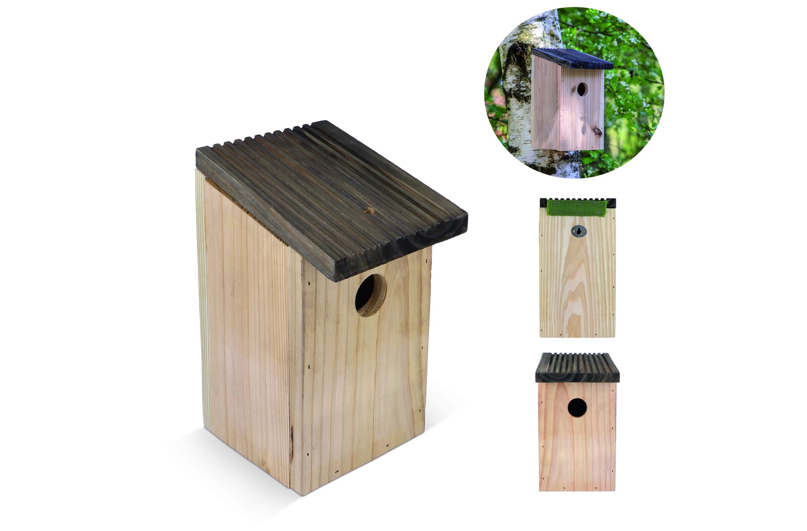 Vogelhuisje Rustiek Hout