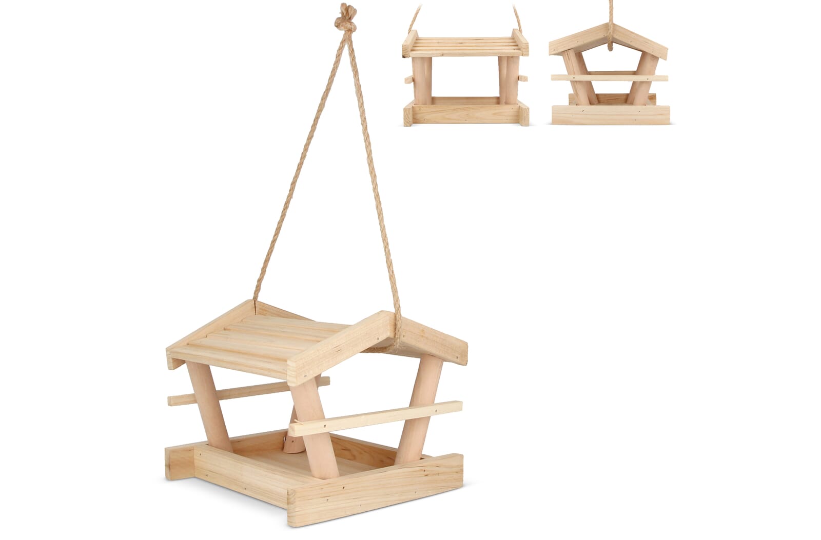 Houten Vogelvoederhuisje FSC Hout