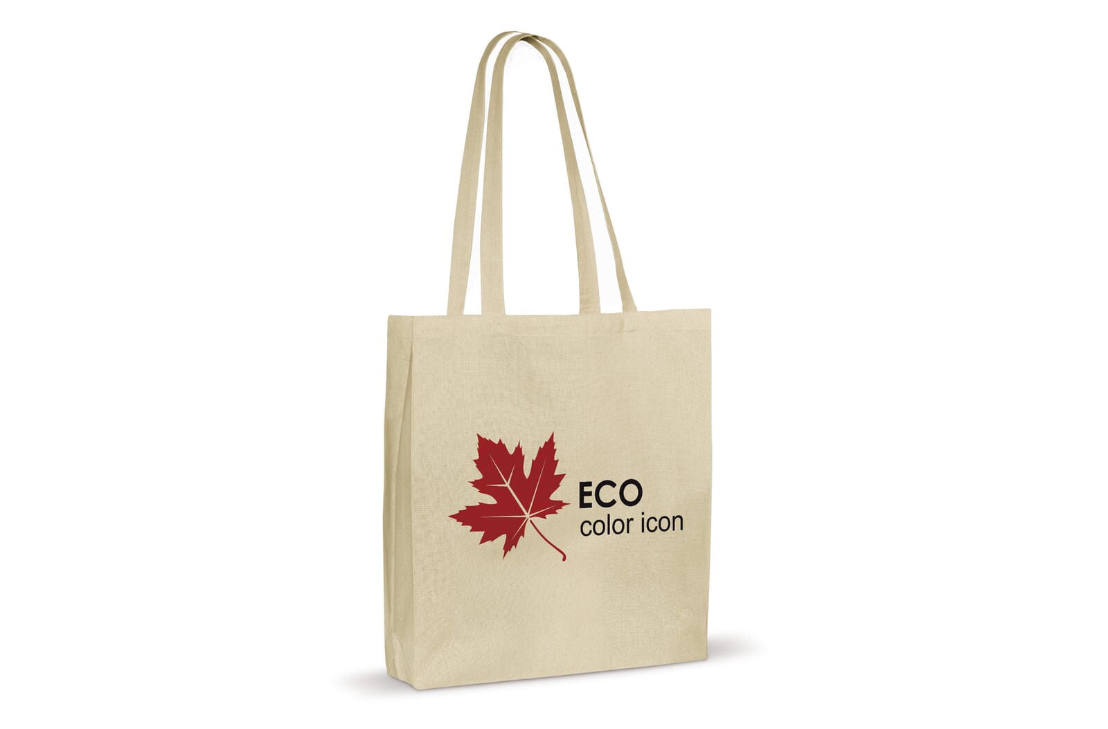 Schoudertas katoen OEKO-TEX® 140g/m² 38x10x42cm Ecru