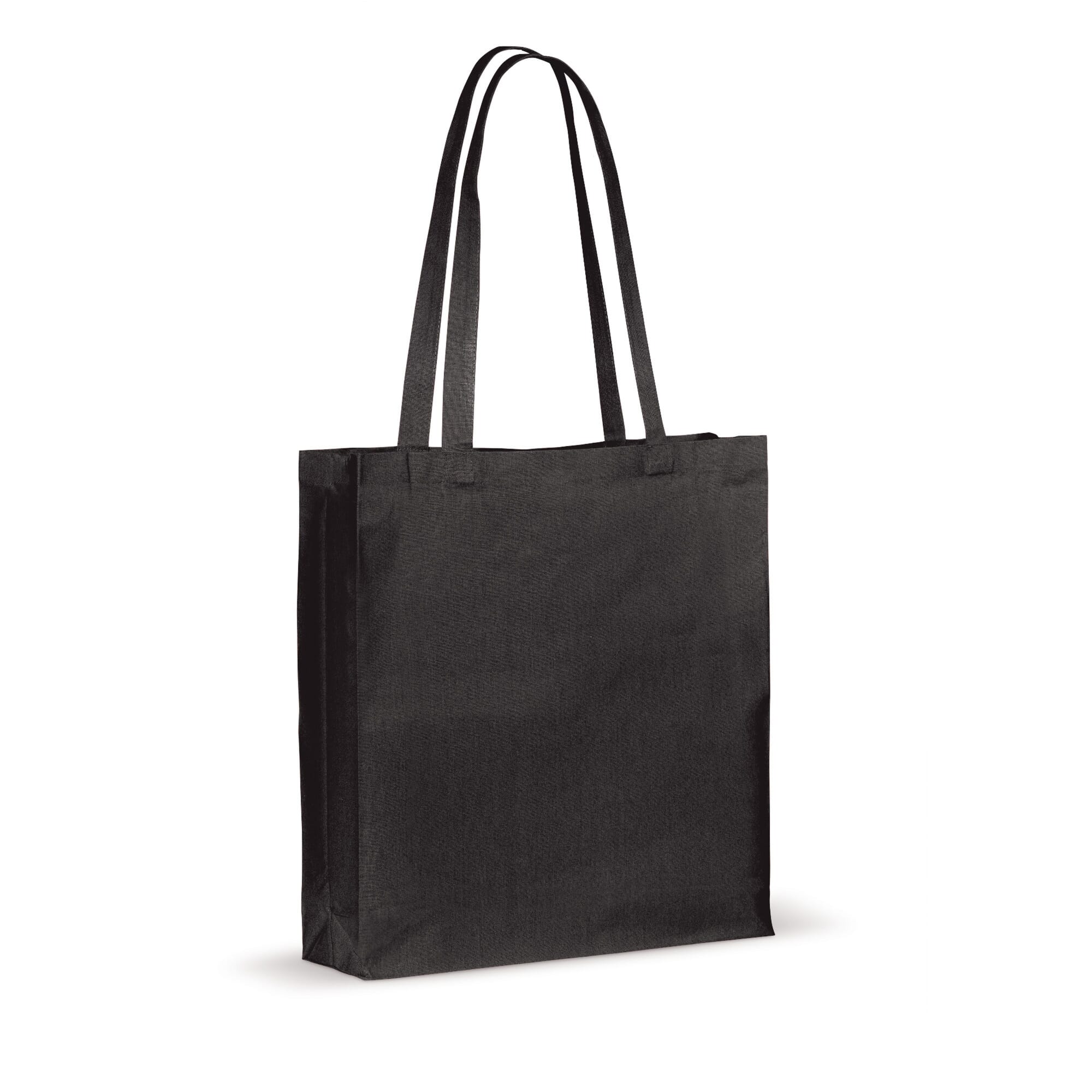 Schoudertas katoen OEKO-TEX® 140g/m² 38x10x42cm
