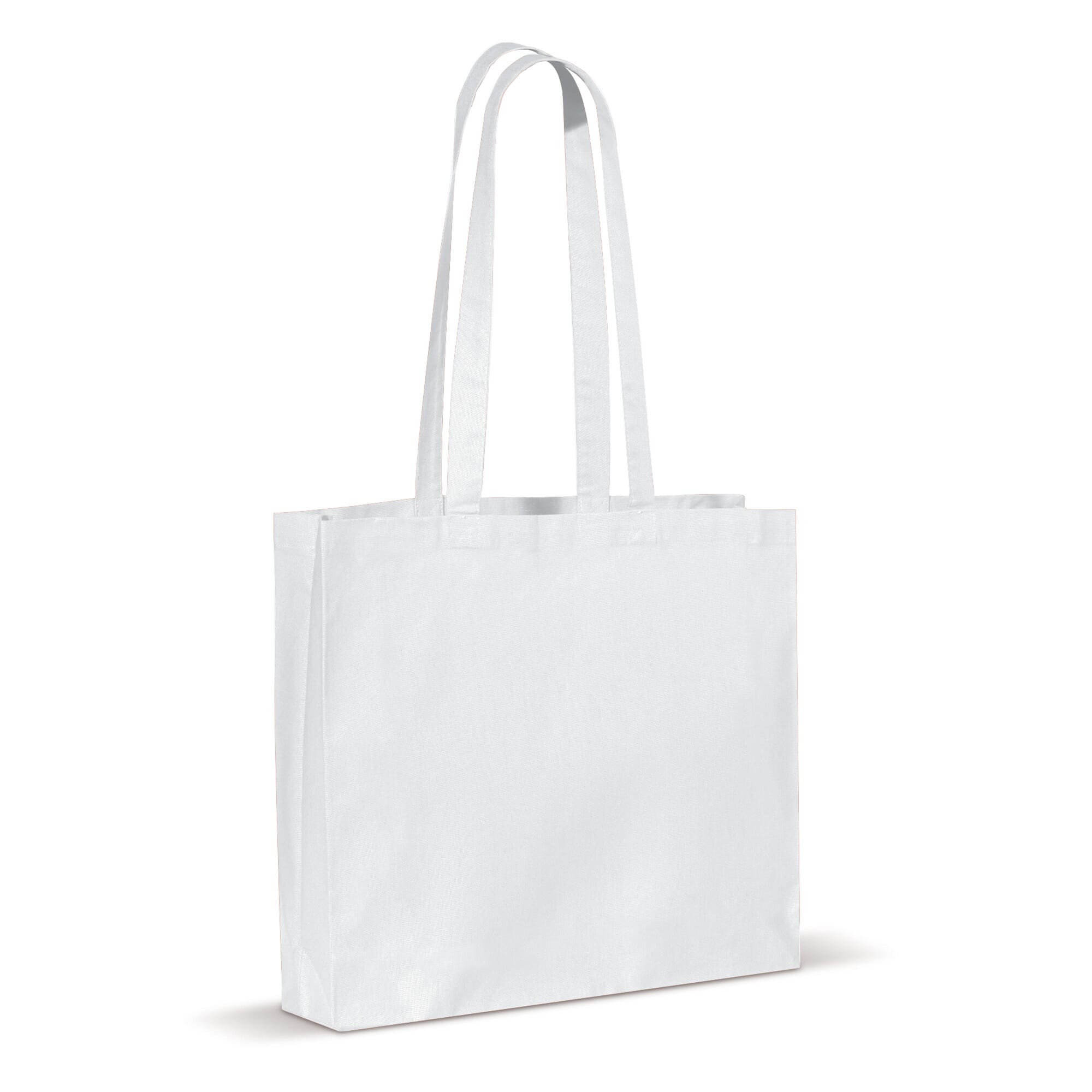 Schoudertas katoen OEKO-TEX® 140g/m² 40x10x35cm