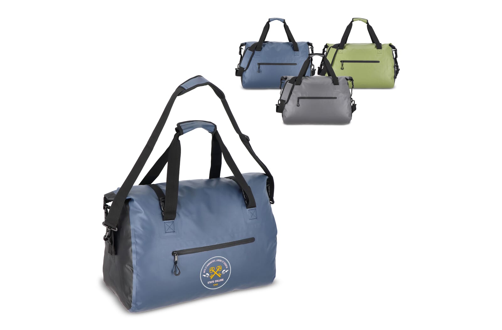 Adventure waterdichte tas 40L IPX6 Donkerblauw
