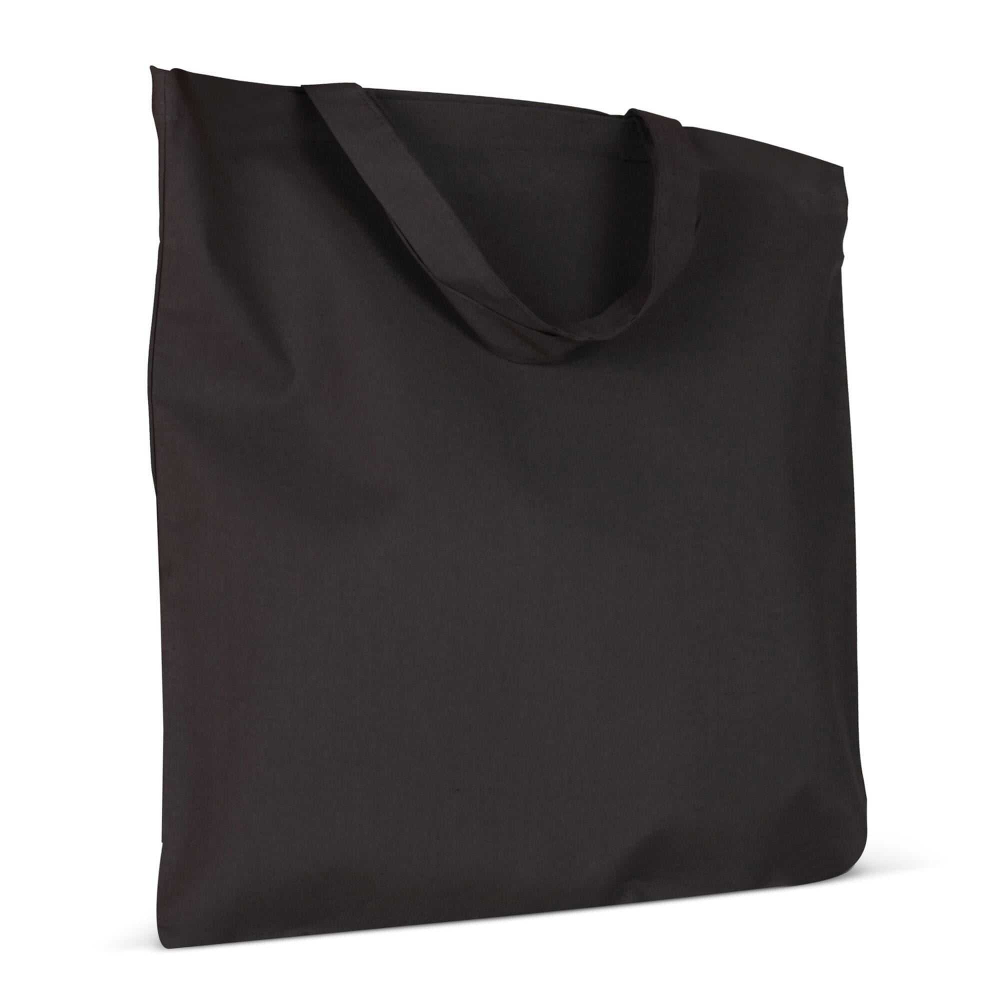 Schoudertas OEKO-TEX® gekleurd kort 140g/m² 38x42 cm
