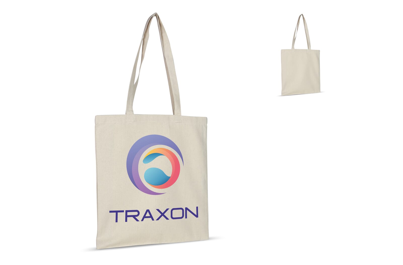 Schoudertas katoen ecru OEKO-TEX® lang 220g/m² 38x42 cm Ecru