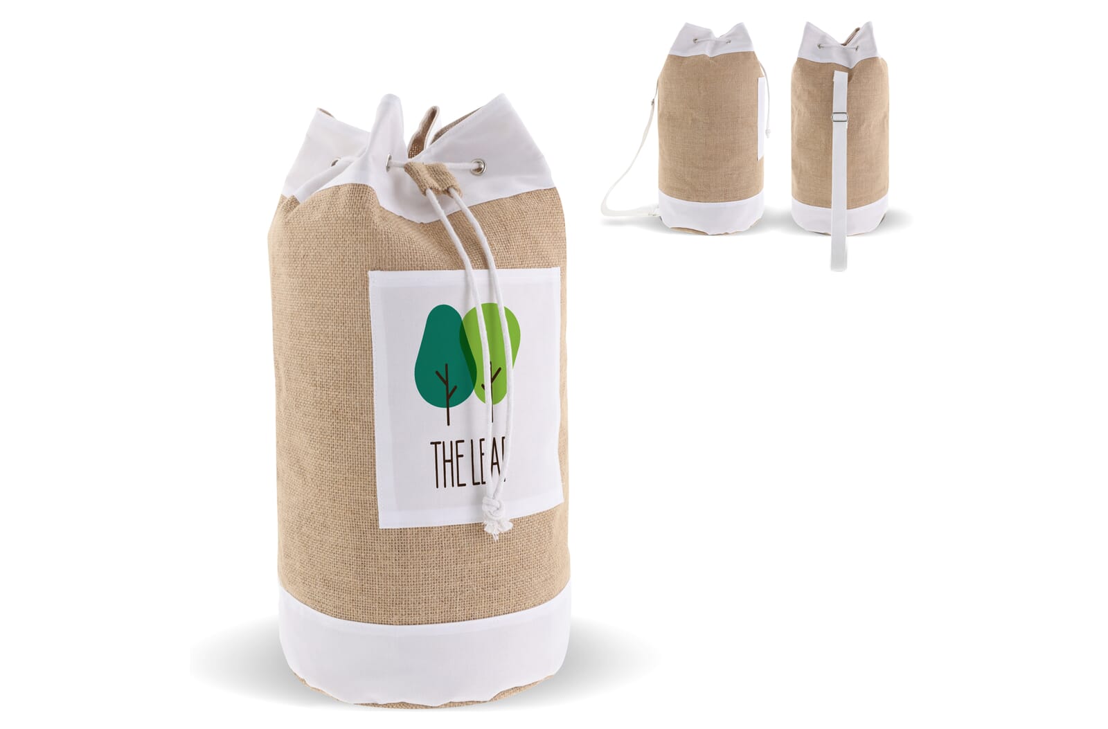 Plunjetas Jute/katoen Ecru