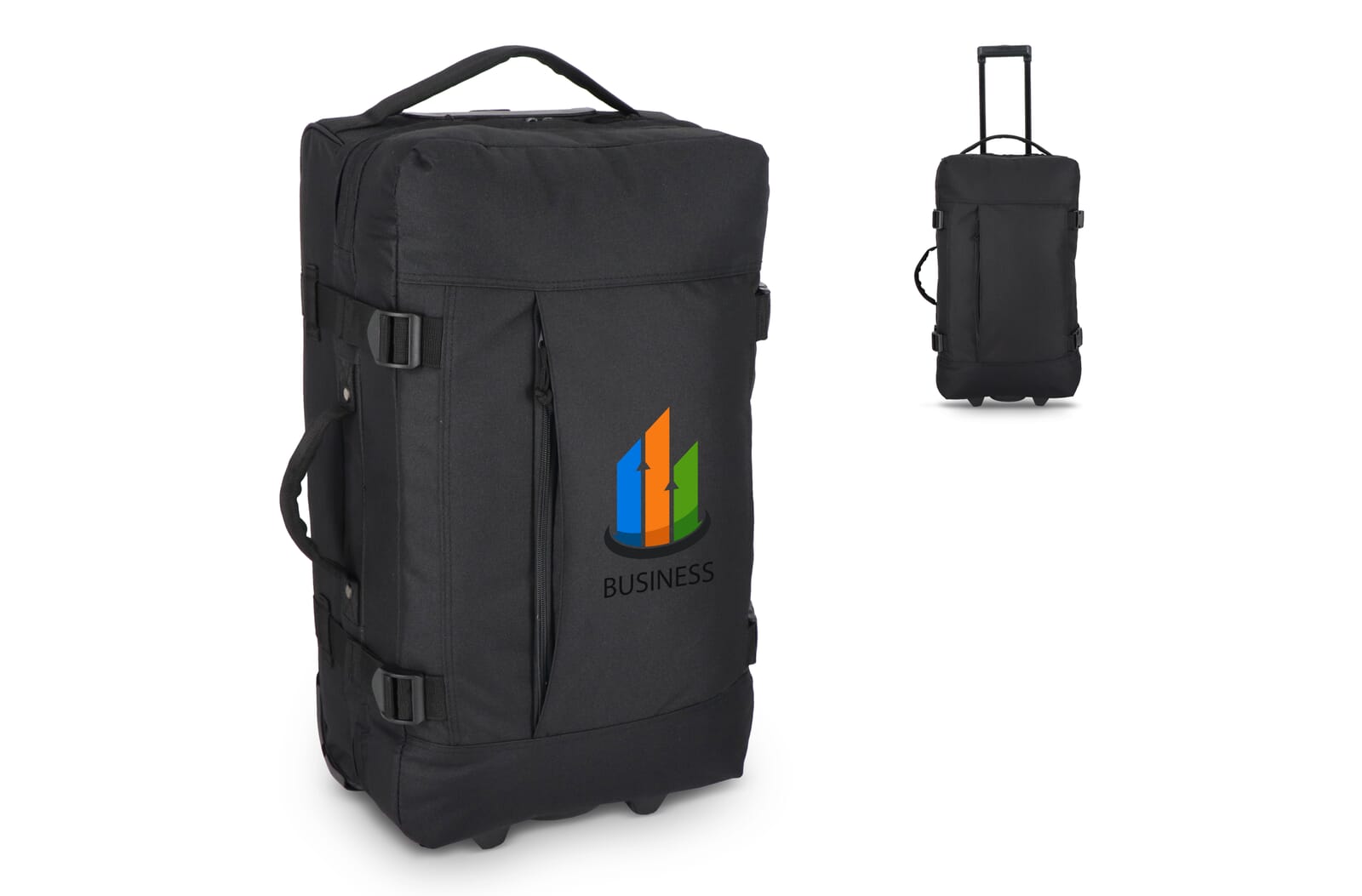 Trolley reistas 38L Zwart