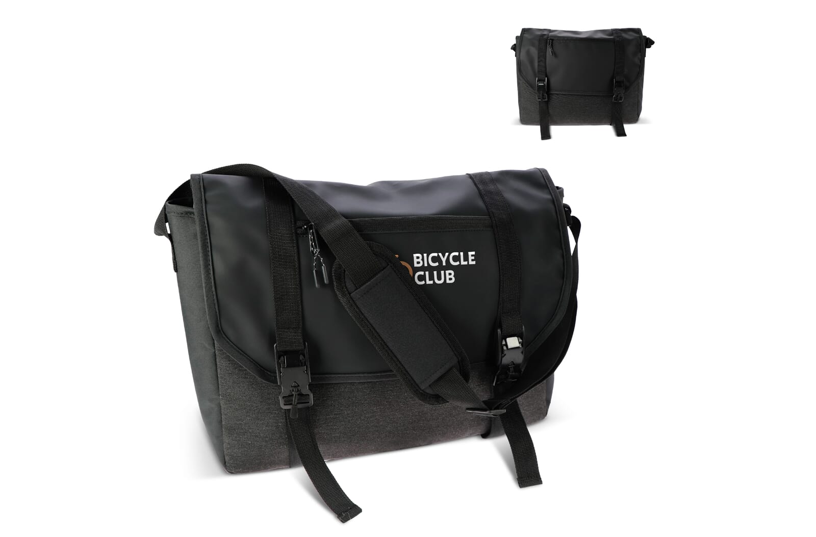 Laptoptas Liam RPET 12L Zwart